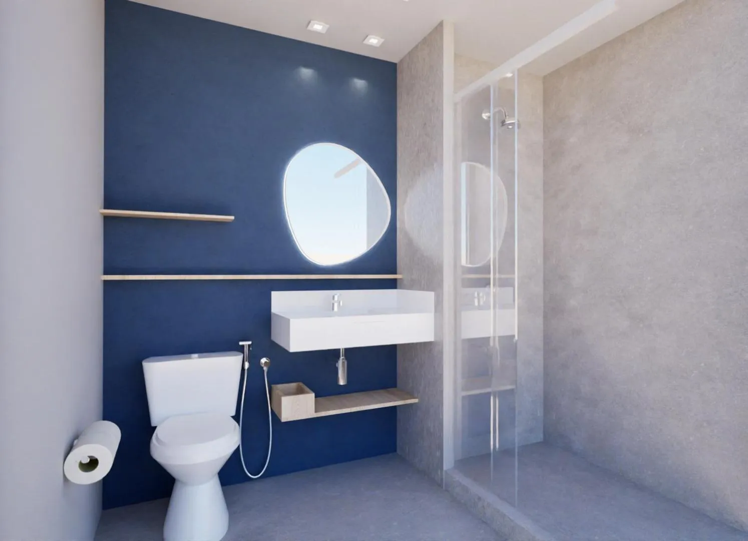 Bathroom in Matiz Barão Geraldo Express Hotel