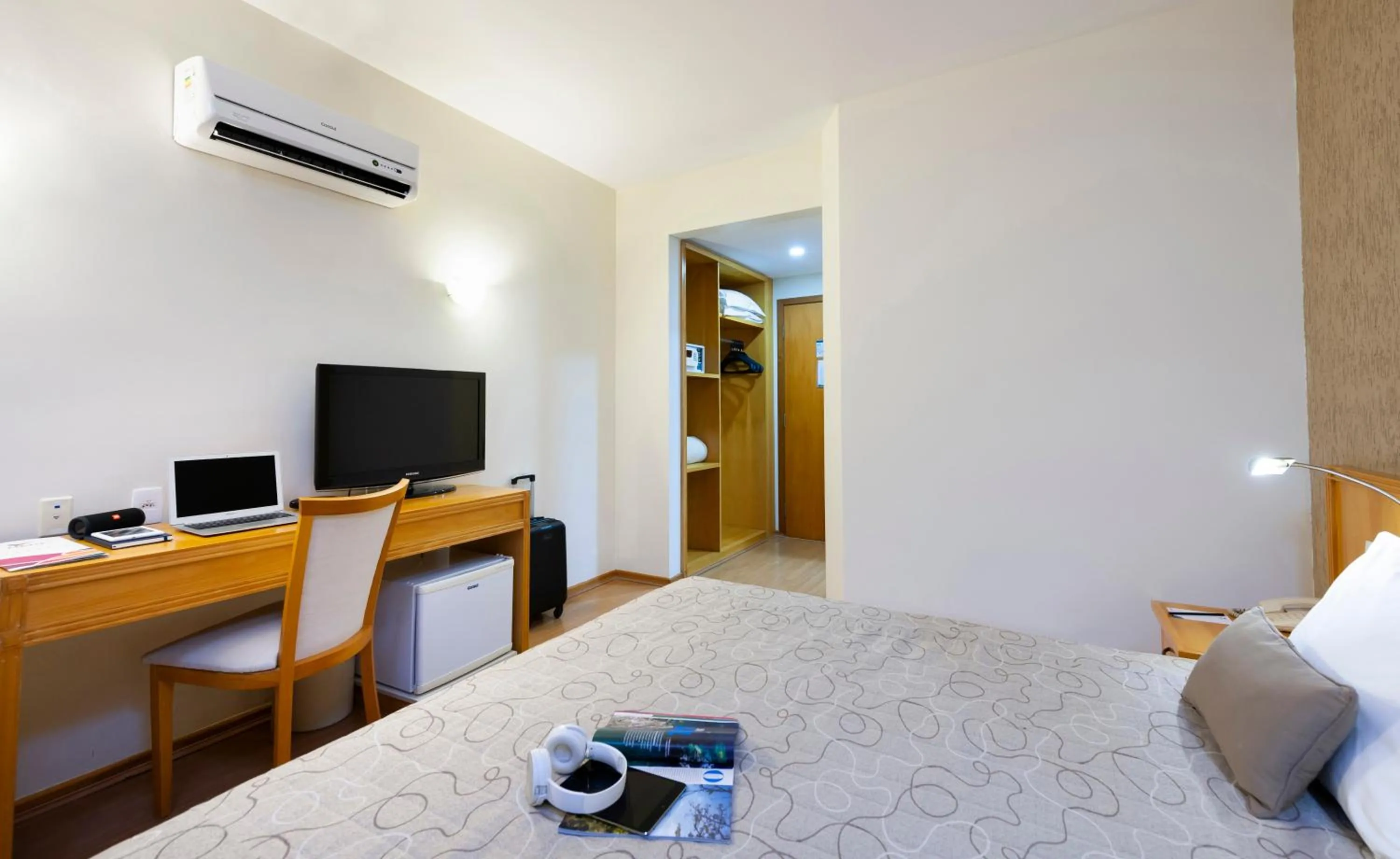 Bed in Matiz Barão Geraldo Express Hotel