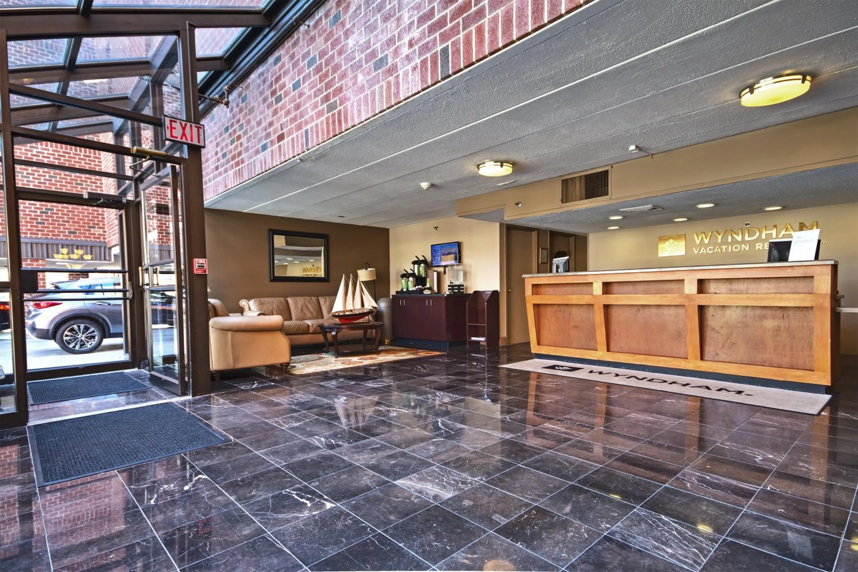 Lobby or reception in Club Wyndham Inn on the Harbor