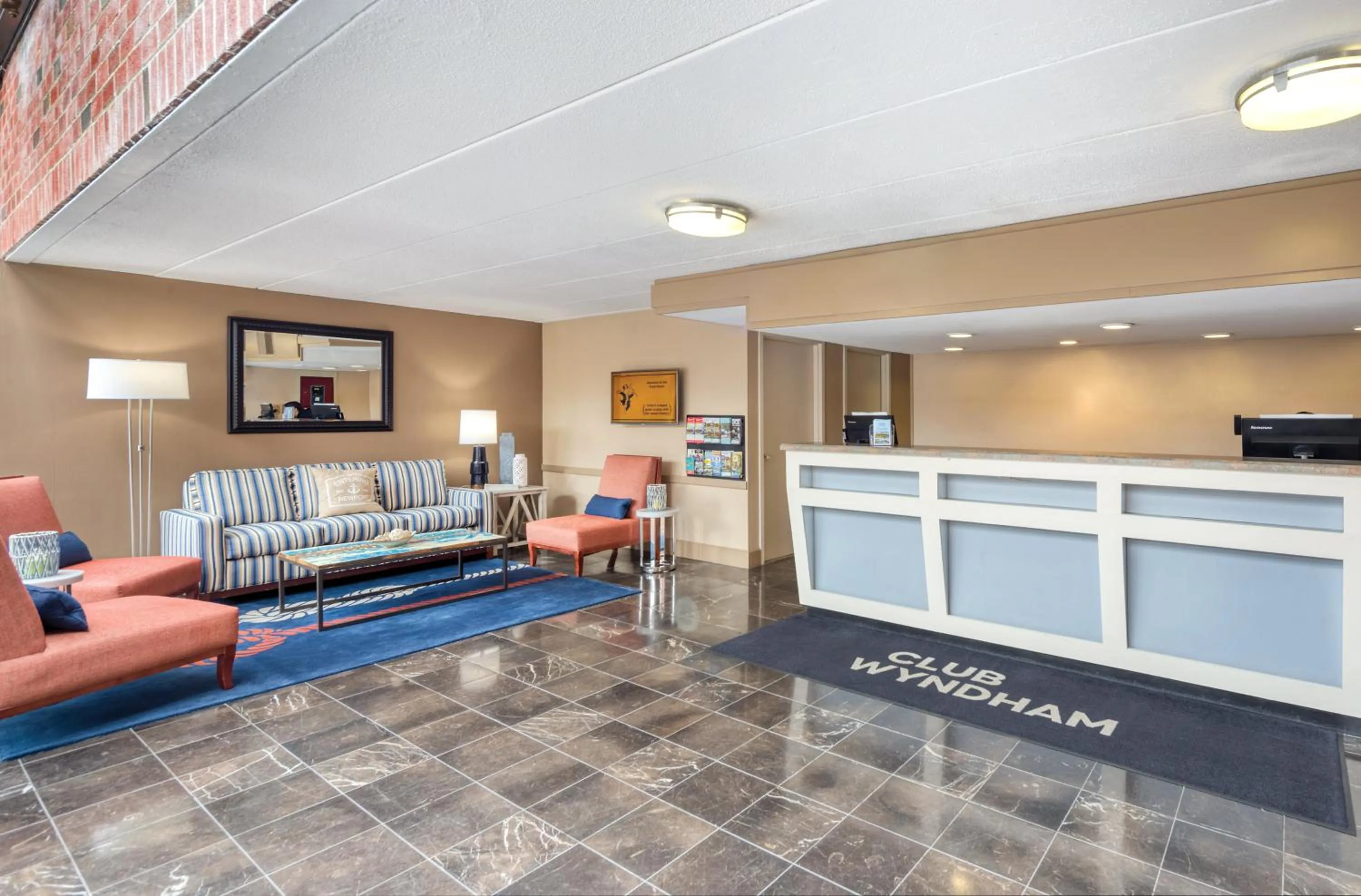 Lobby or reception in Club Wyndham Inn on the Harbor