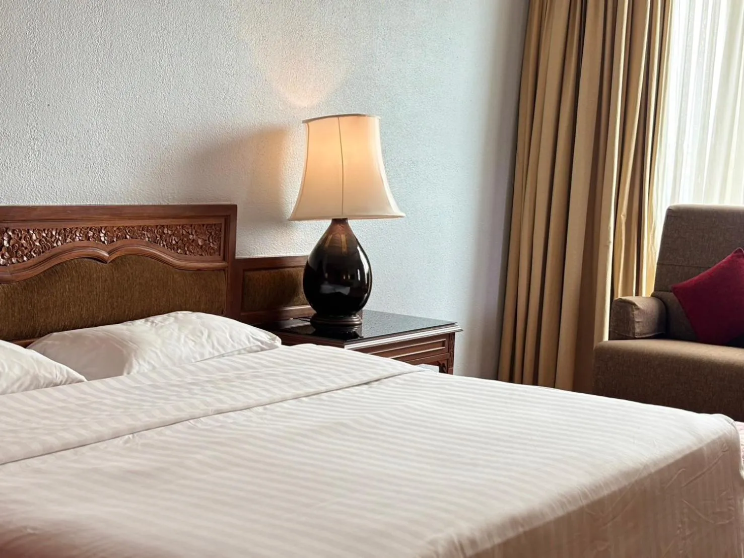 Bed in The Empress Hotel