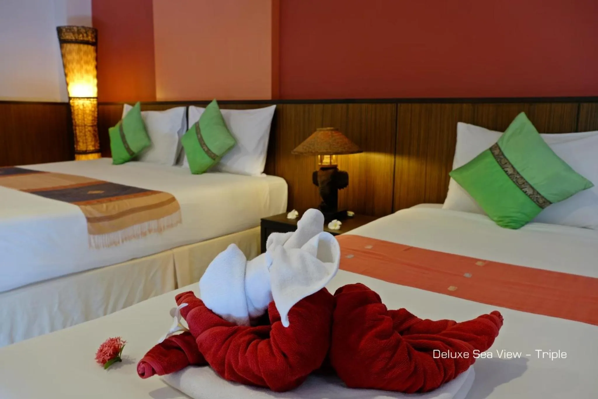 Bed in Ananda Lanta Resort - SHA Extra Plus