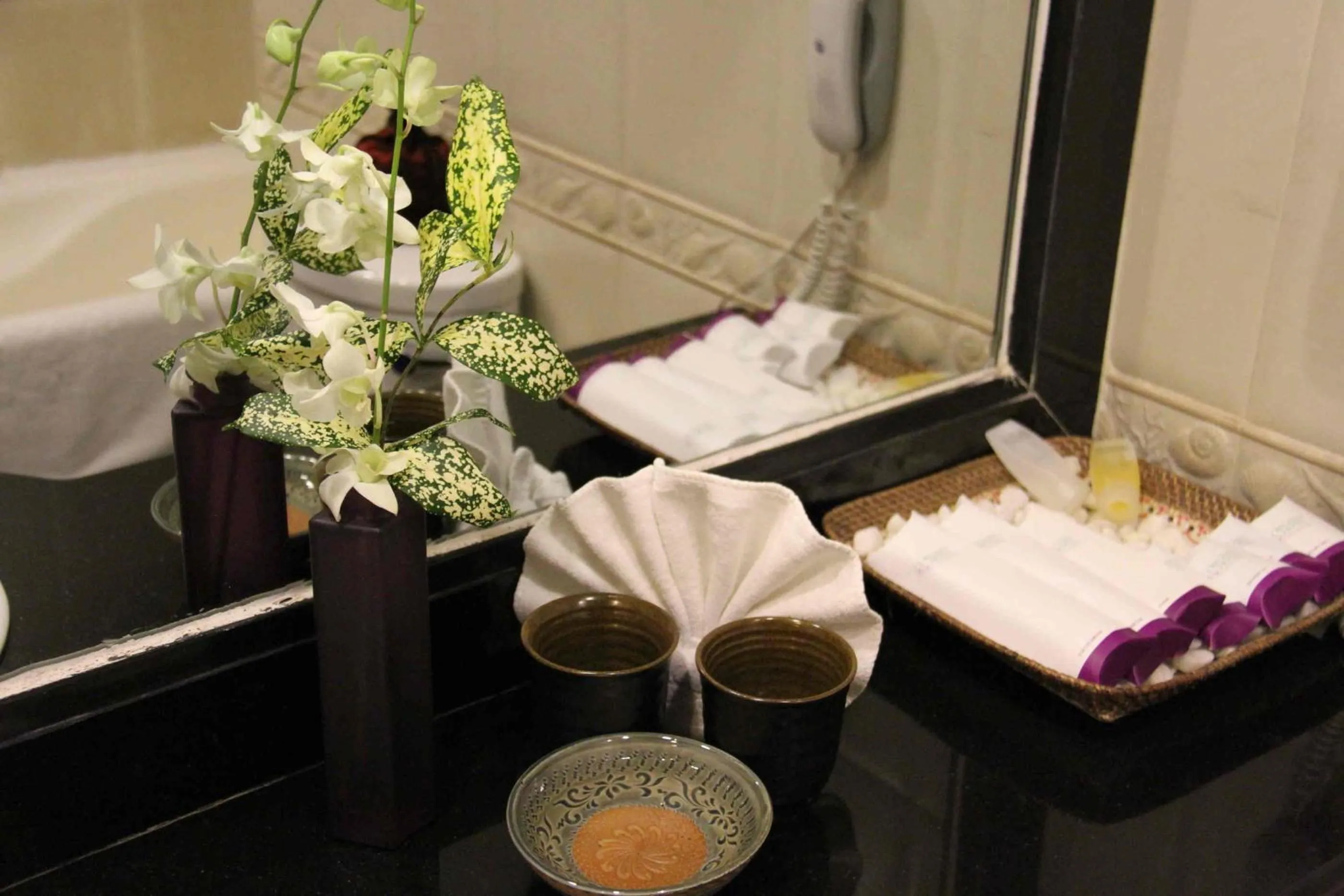 Toilet in Orchid Hotel