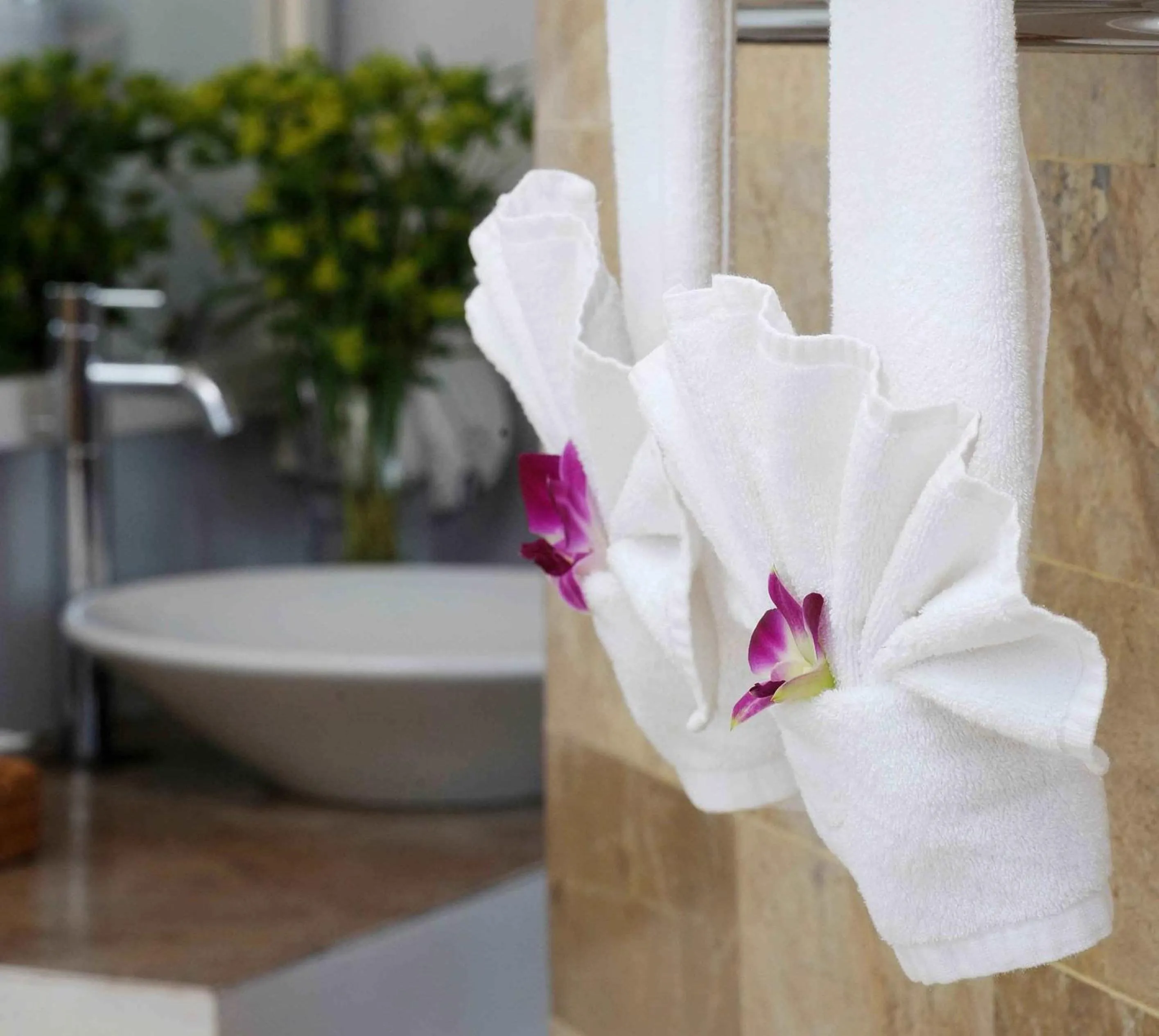 Bathroom in Orchid Hotel