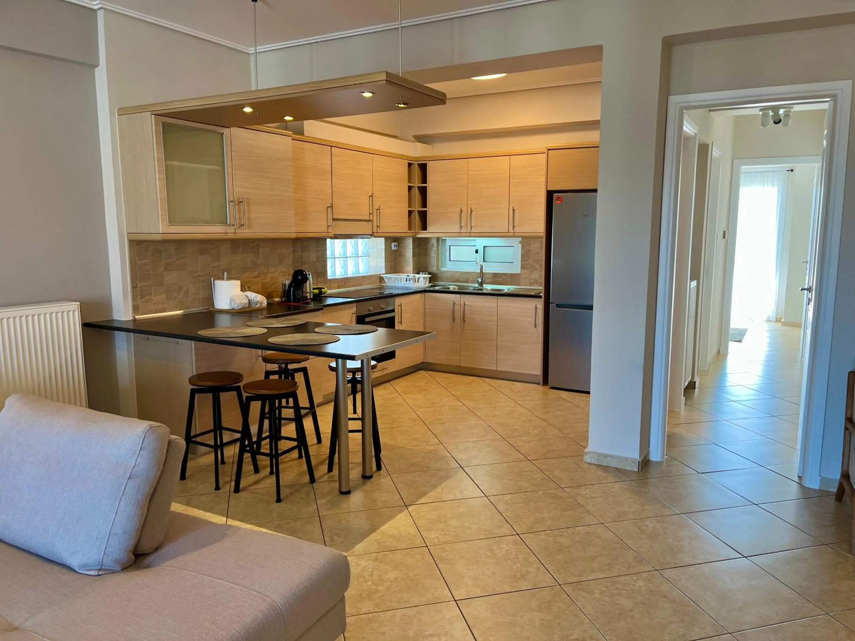 kitchen in Hector Apartment Airport by Airstay