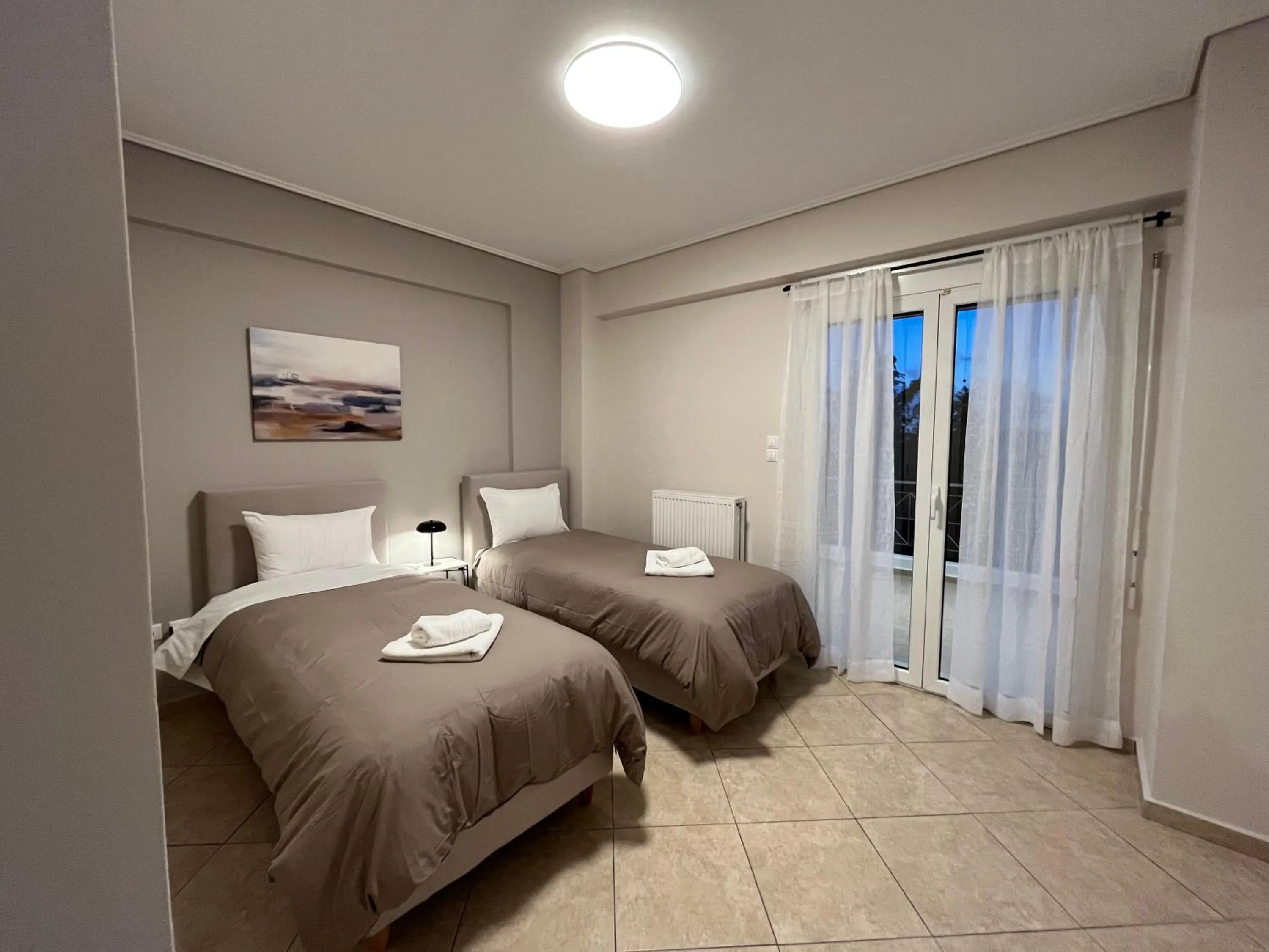 Bedroom, Bed in Hector Apartment Airport by Airstay
