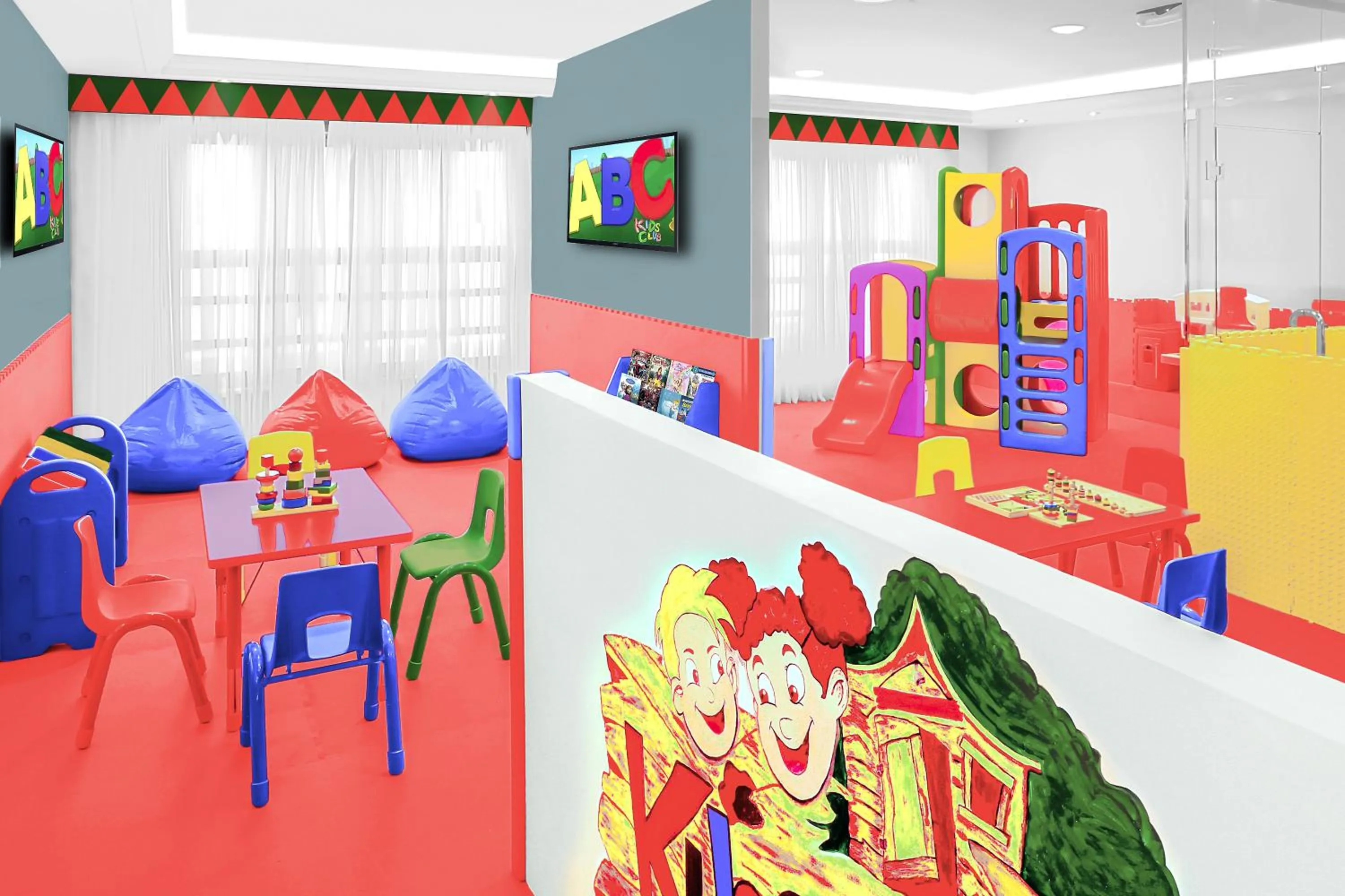 Area and facilities in Makkah Towers