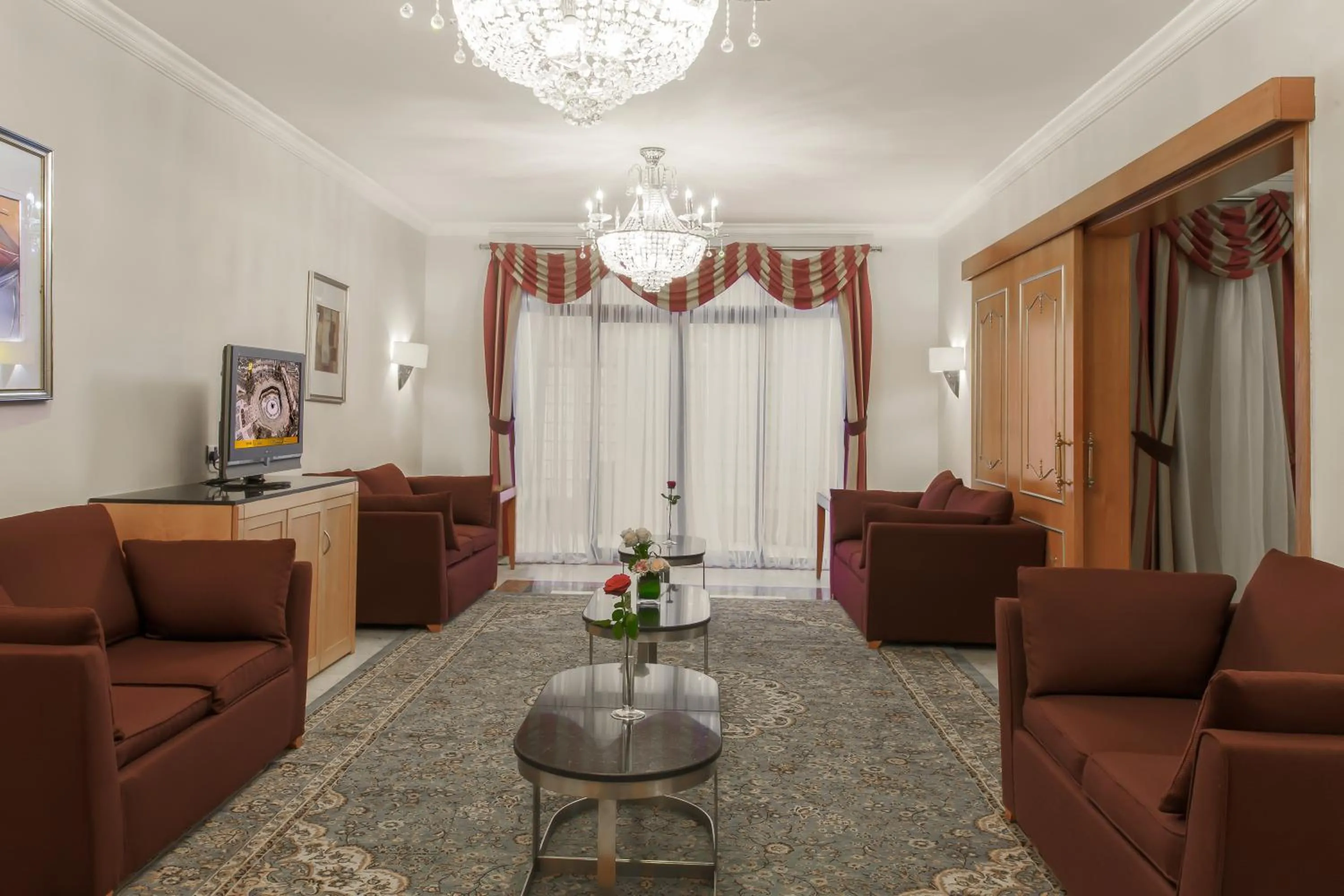 Living room in Makkah Towers