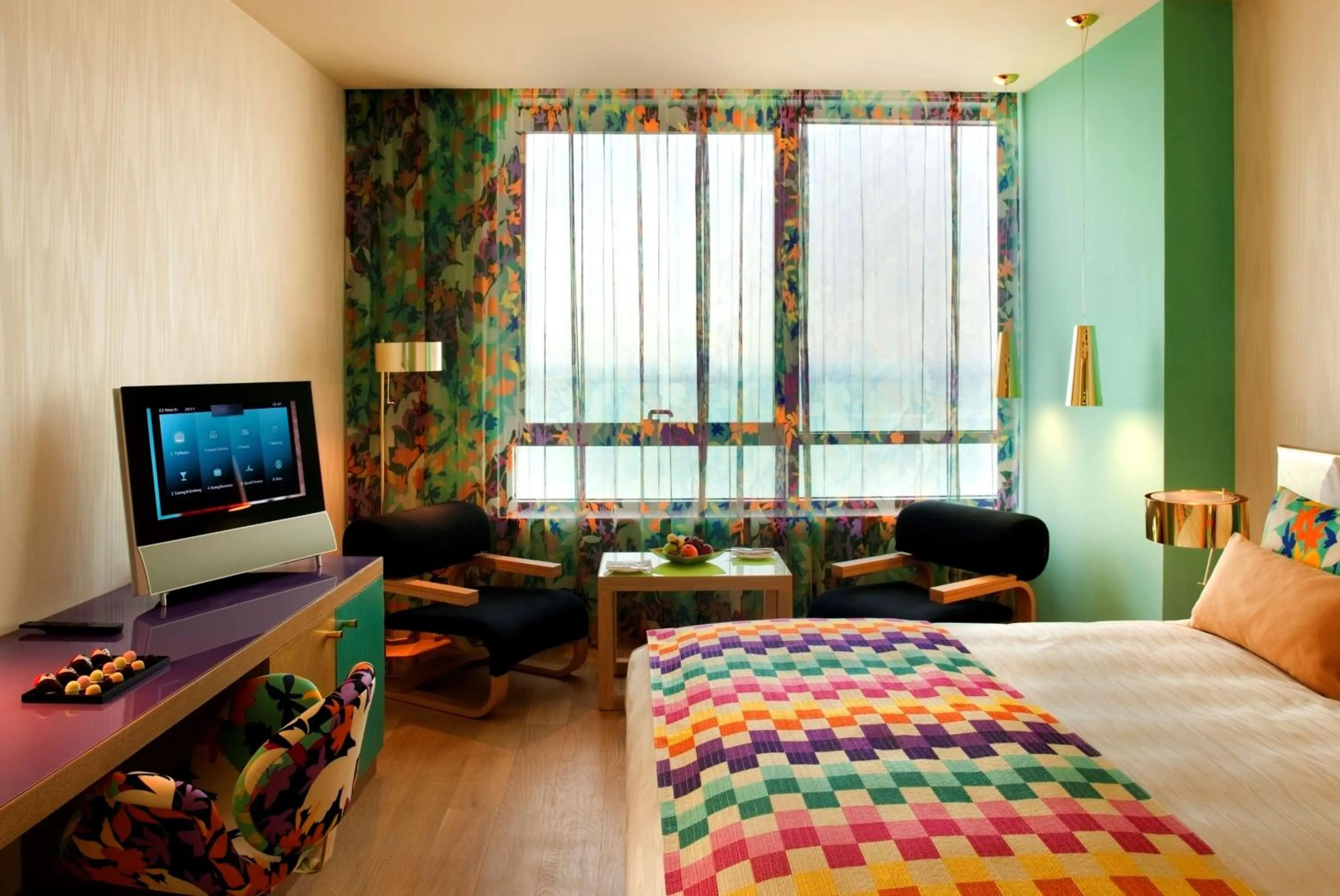 Photo of the whole room, Bed in Symphony Style Hotel Kuwait