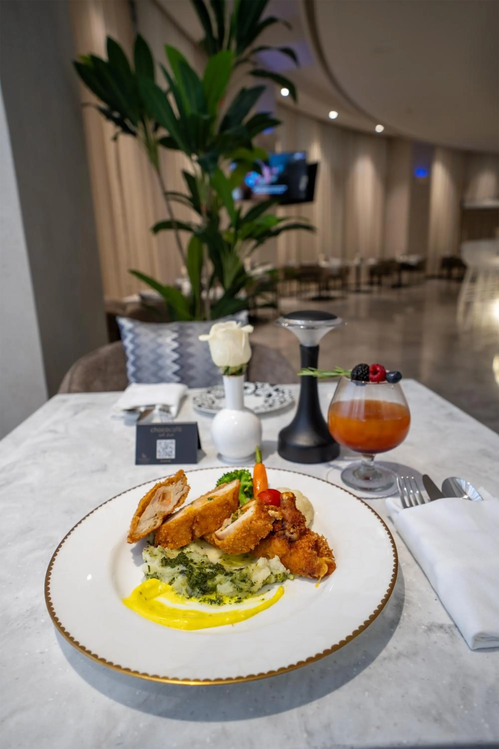 Food close-up in Symphony Style Hotel Kuwait