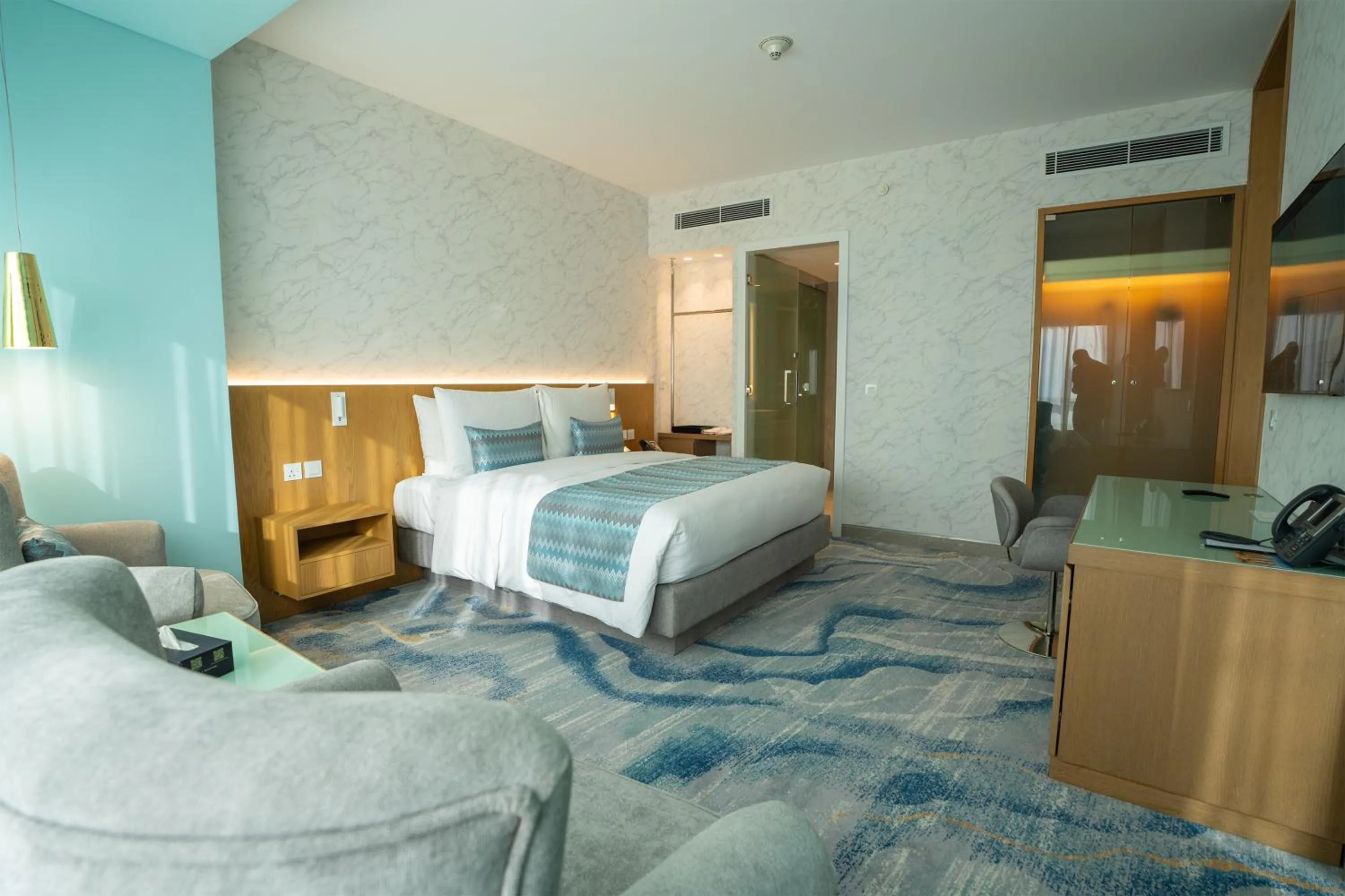 Bedroom, Bed in Symphony Style Hotel Kuwait