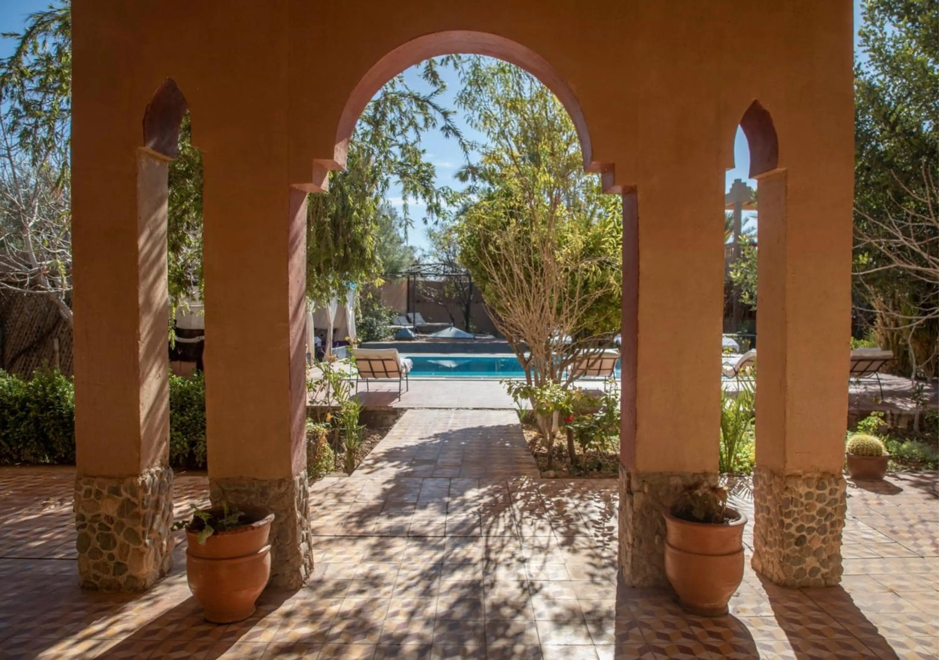 Patio in Bassatine Skoura