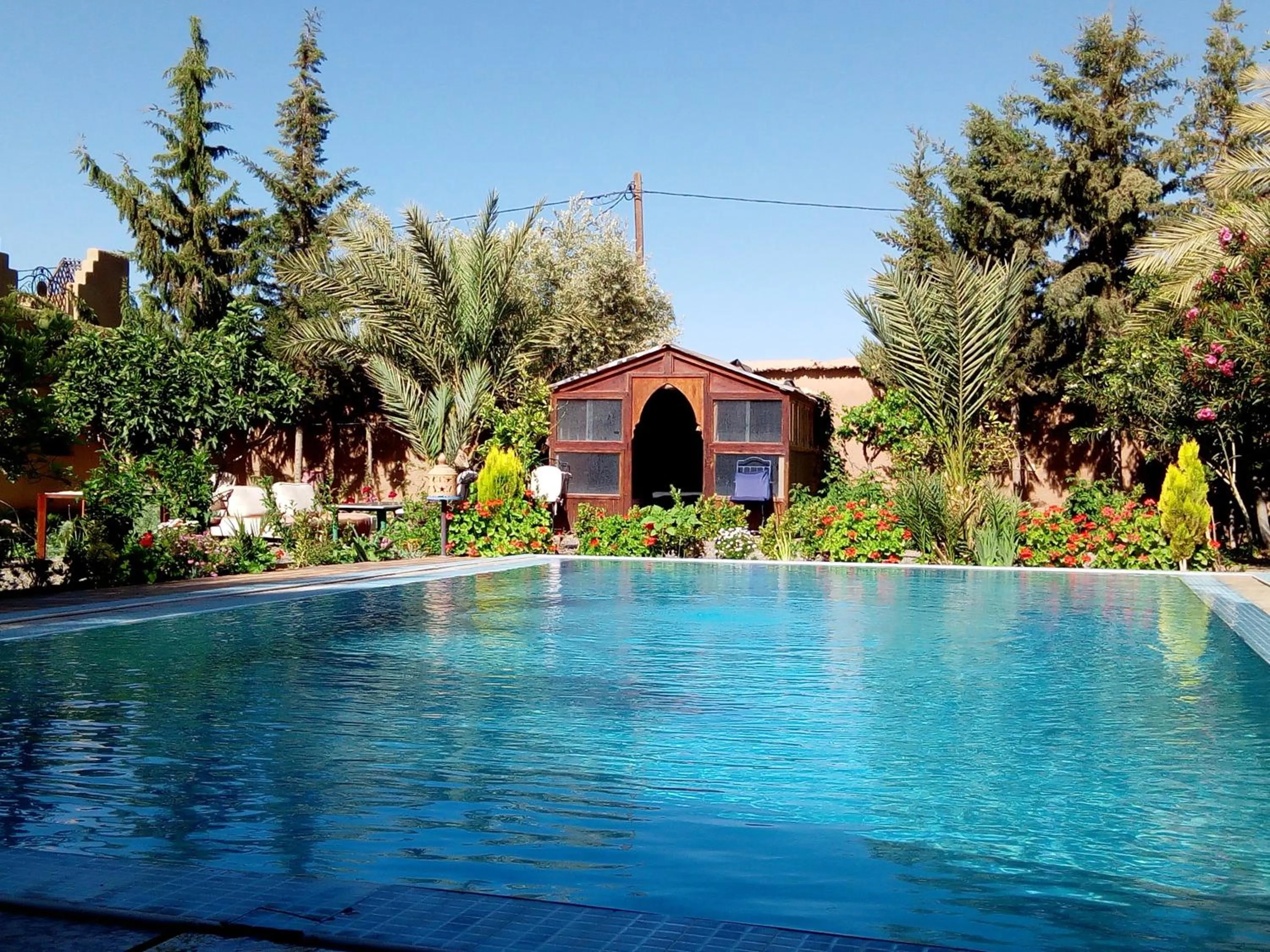 Garden view in Bassatine Skoura