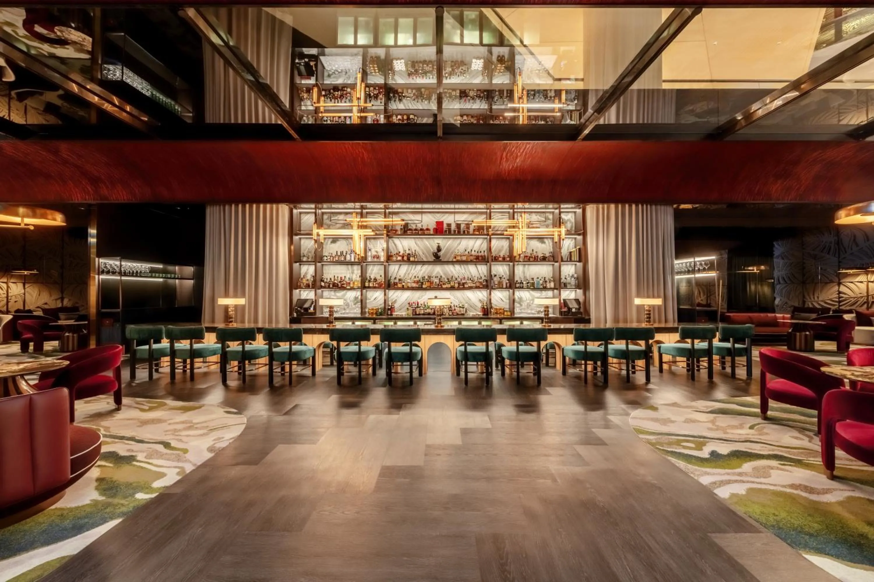 Lounge or bar in Pan Pacific Singapore