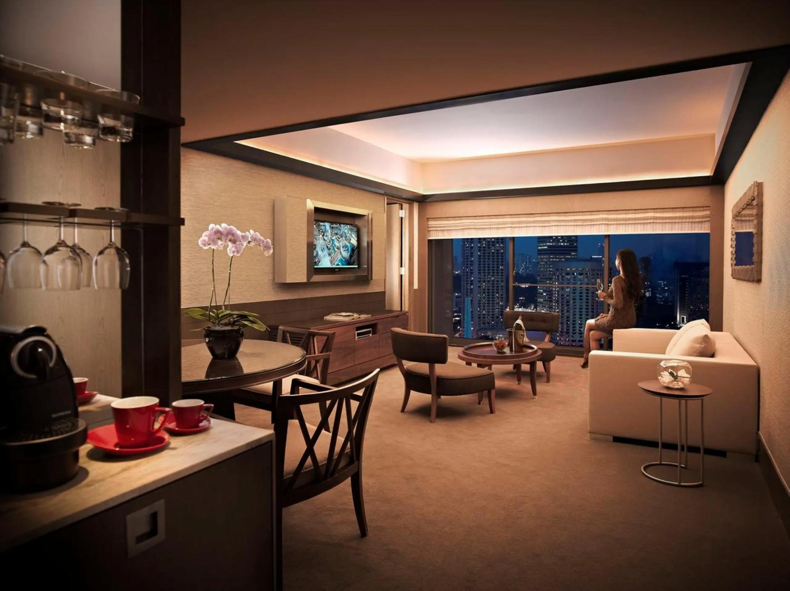 Coffee/tea facilities in Pan Pacific Singapore