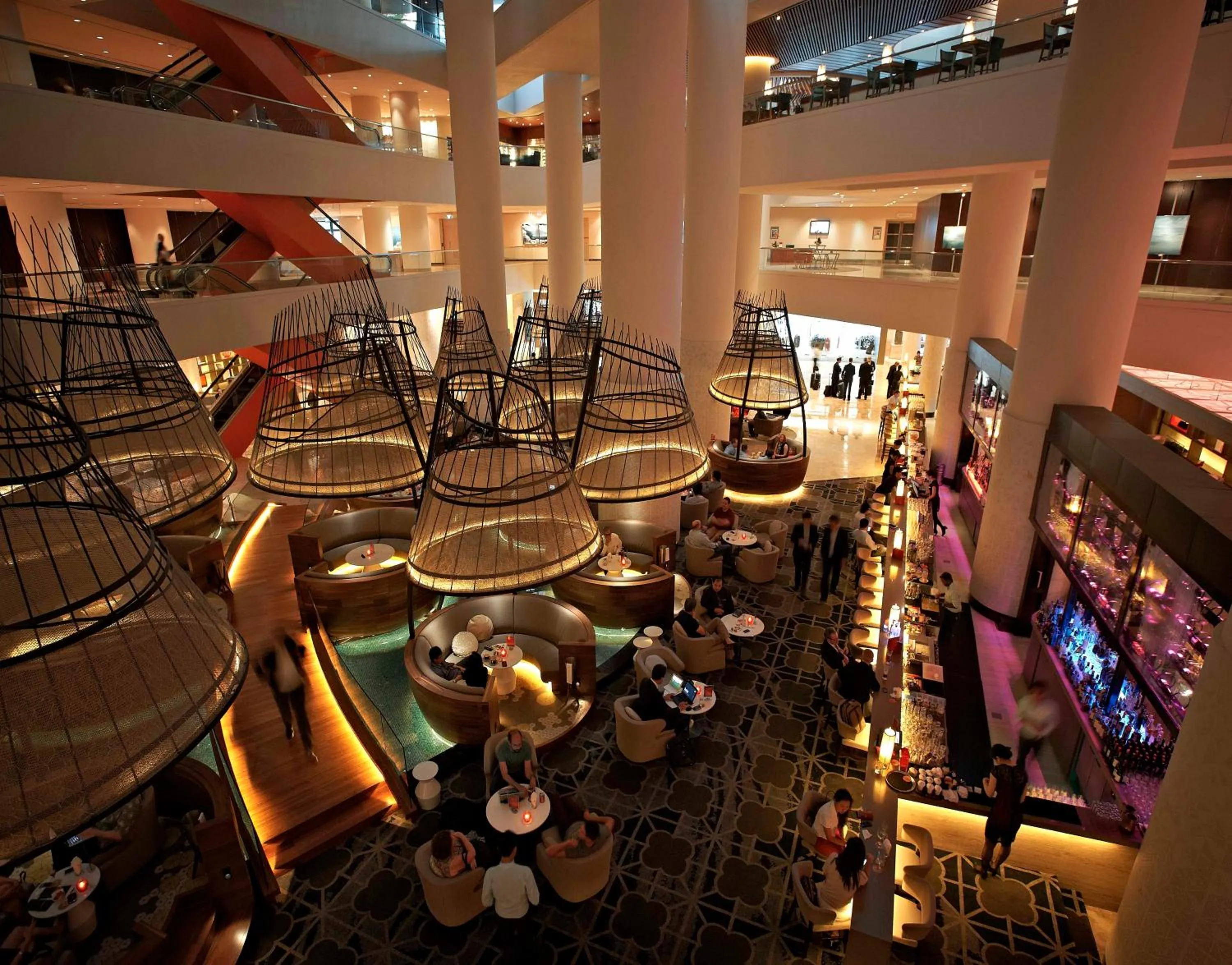 Lounge or bar in Pan Pacific Singapore