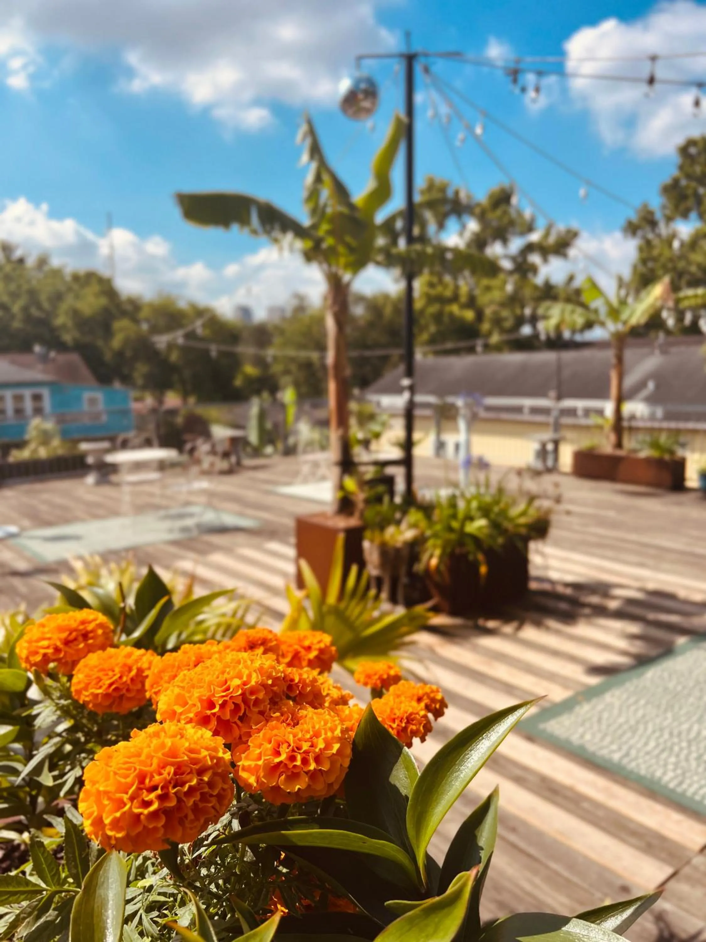 Patio in Inn at the Old Jail
