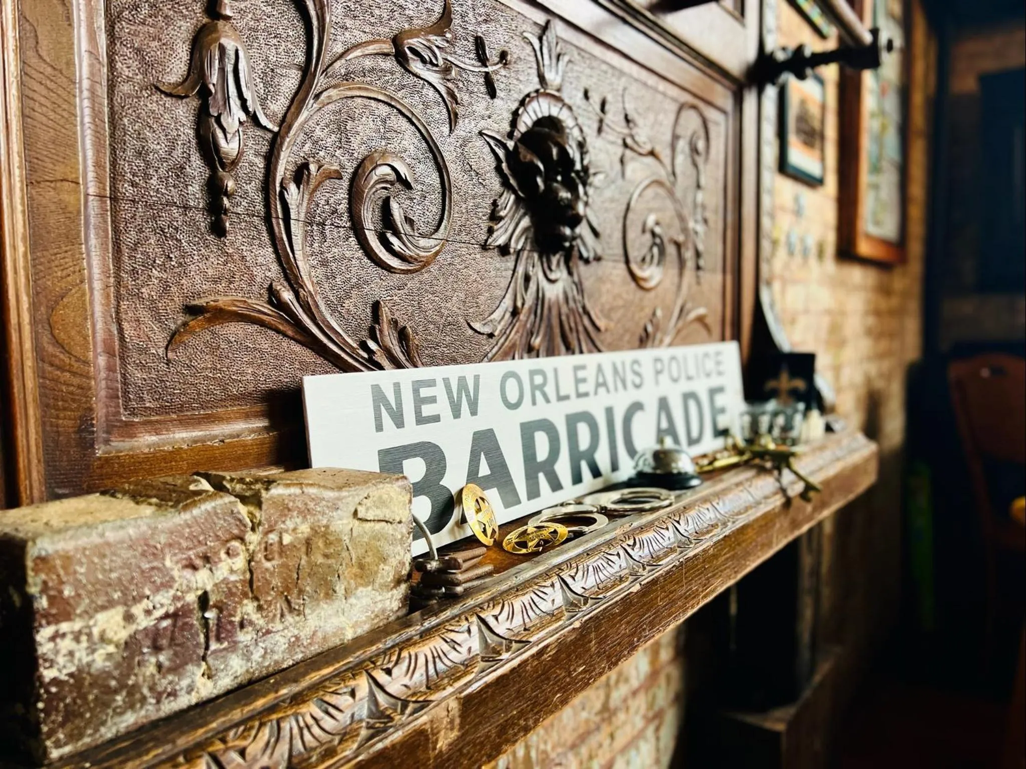 Lobby or reception in Inn at the Old Jail