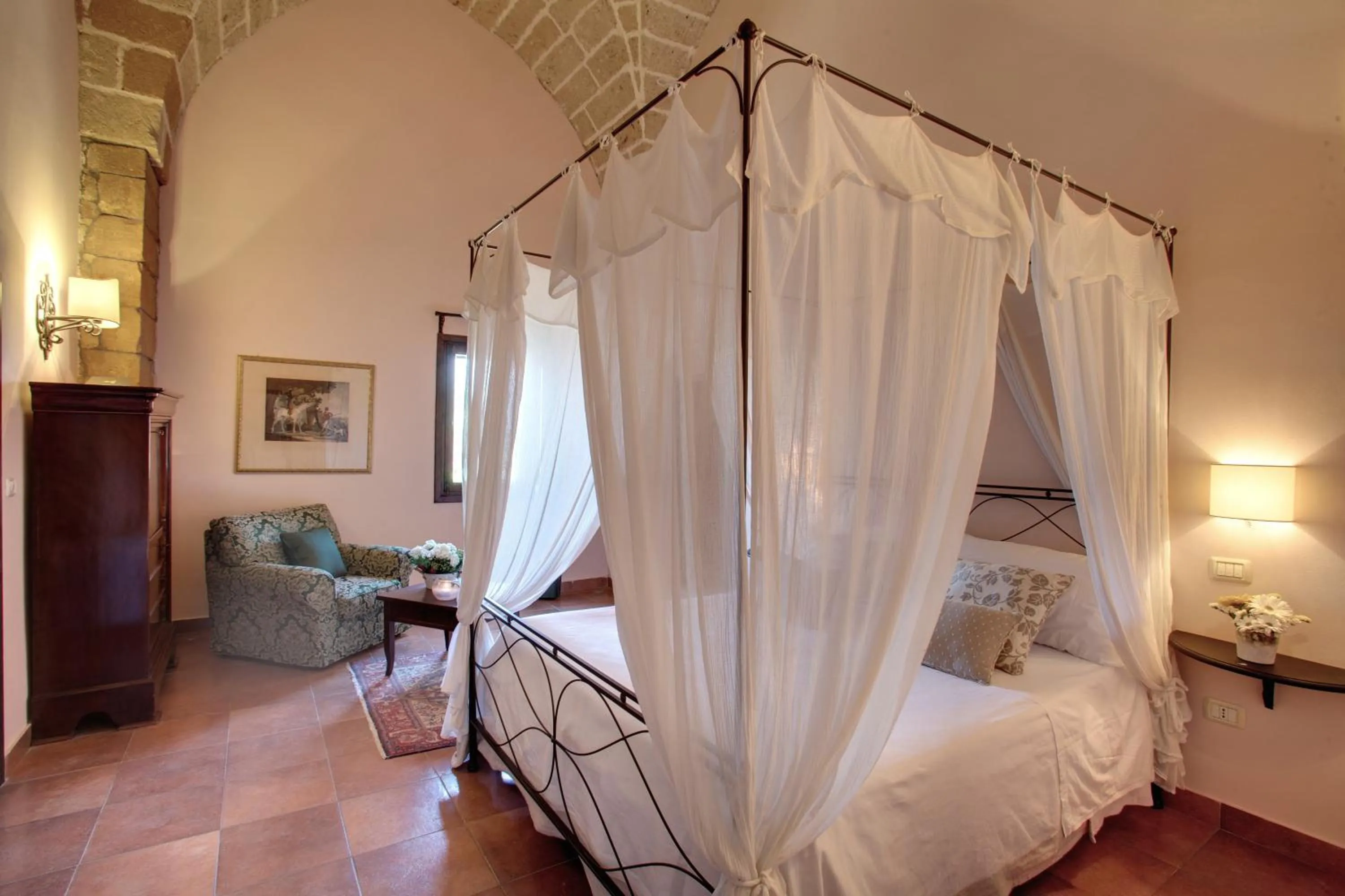 Bed in Tenuta Monacelli Lecce