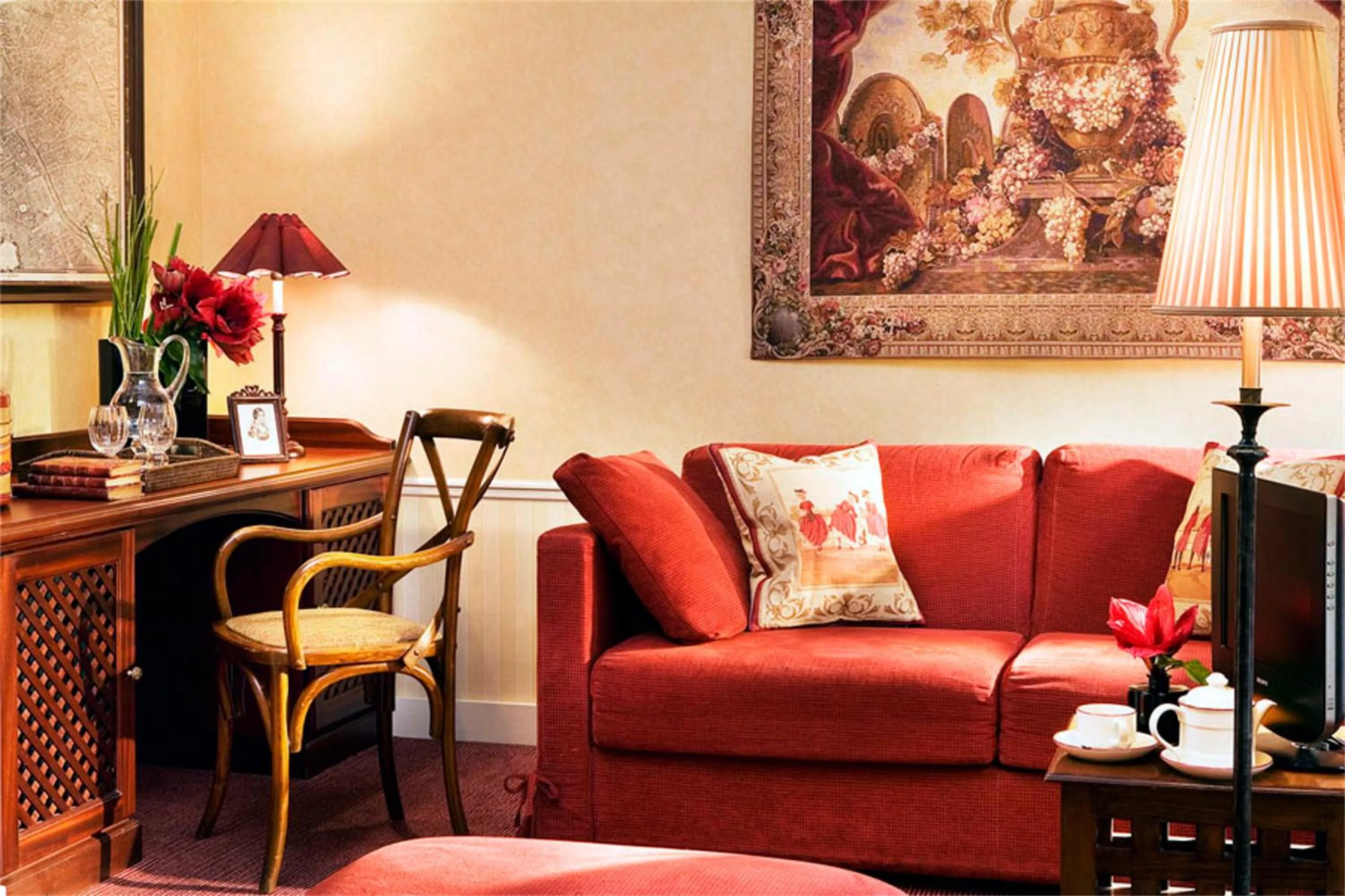 Living room in Hotel Britannique