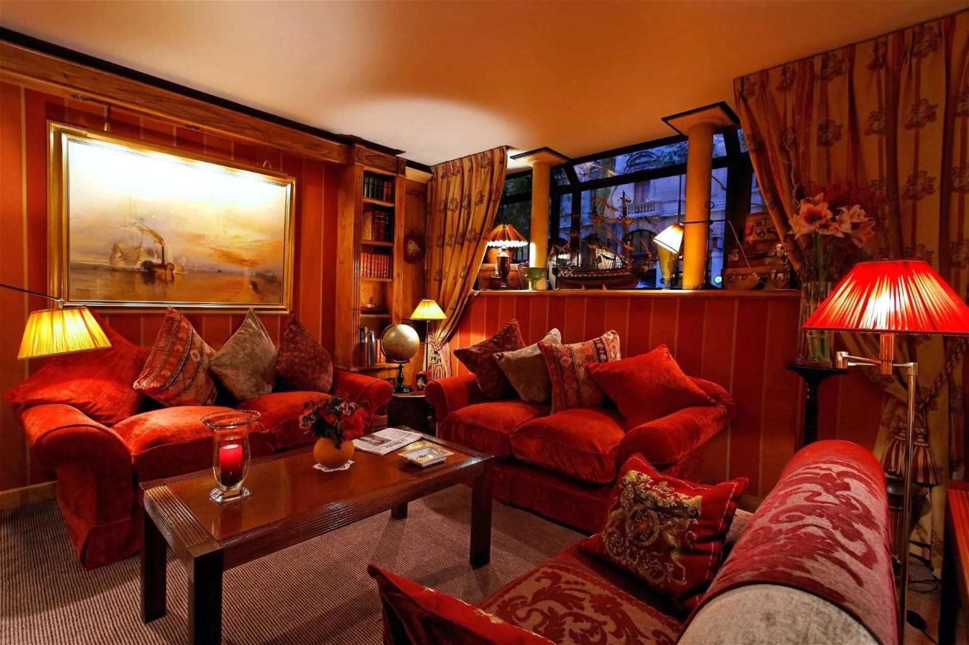 Lounge or bar in Hotel Britannique