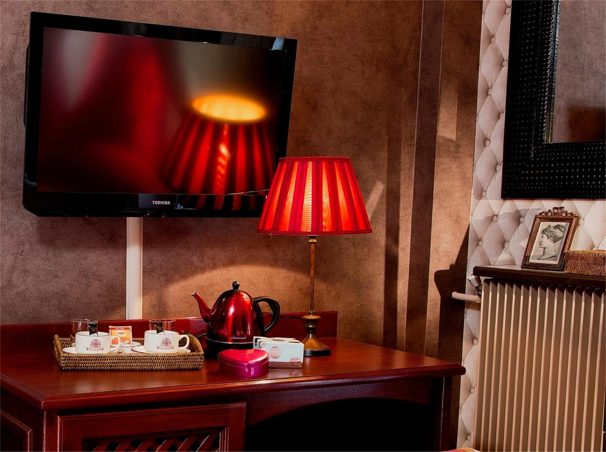 Coffee/tea facilities in Hotel Britannique