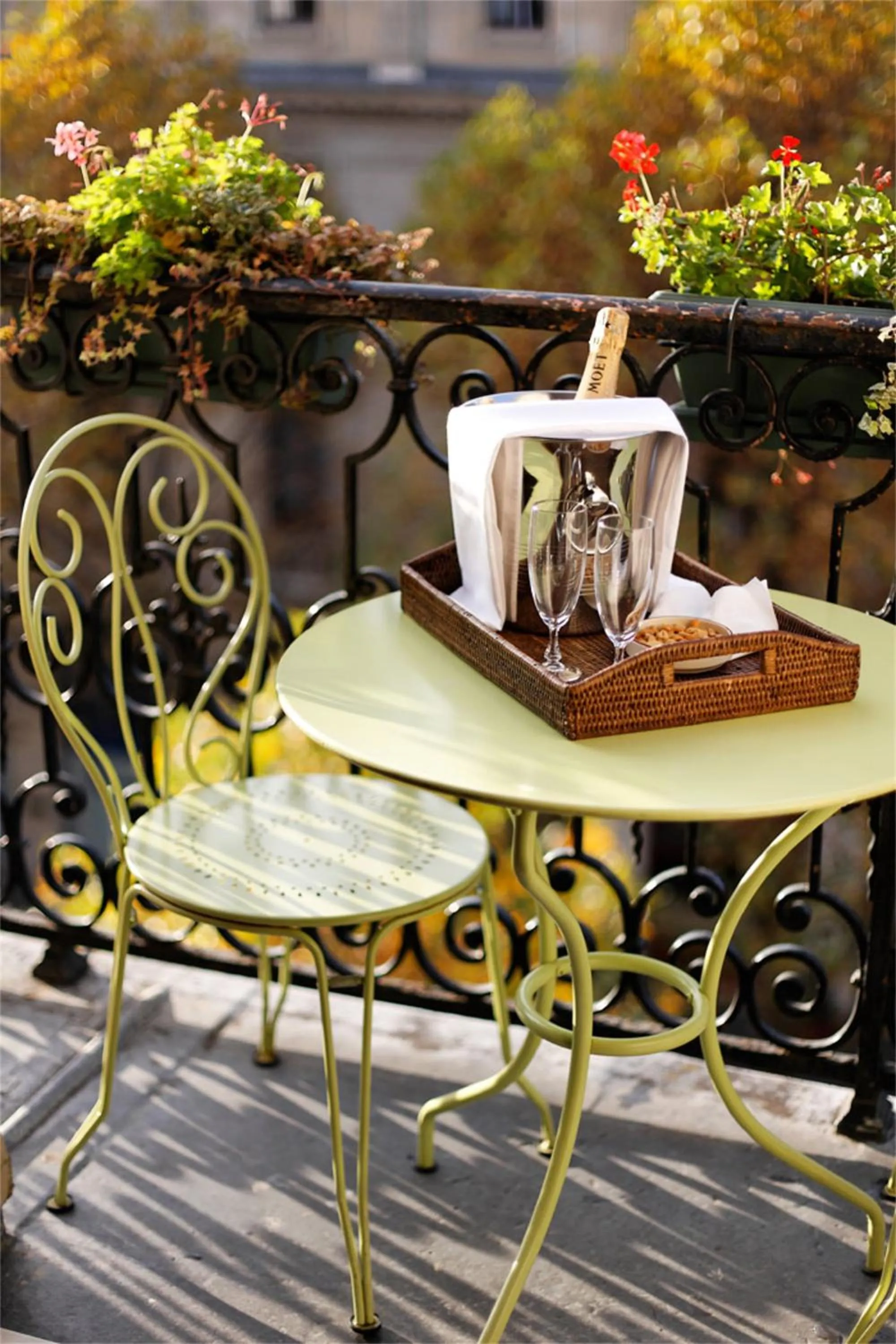 Balcony/Terrace in Hotel Britannique