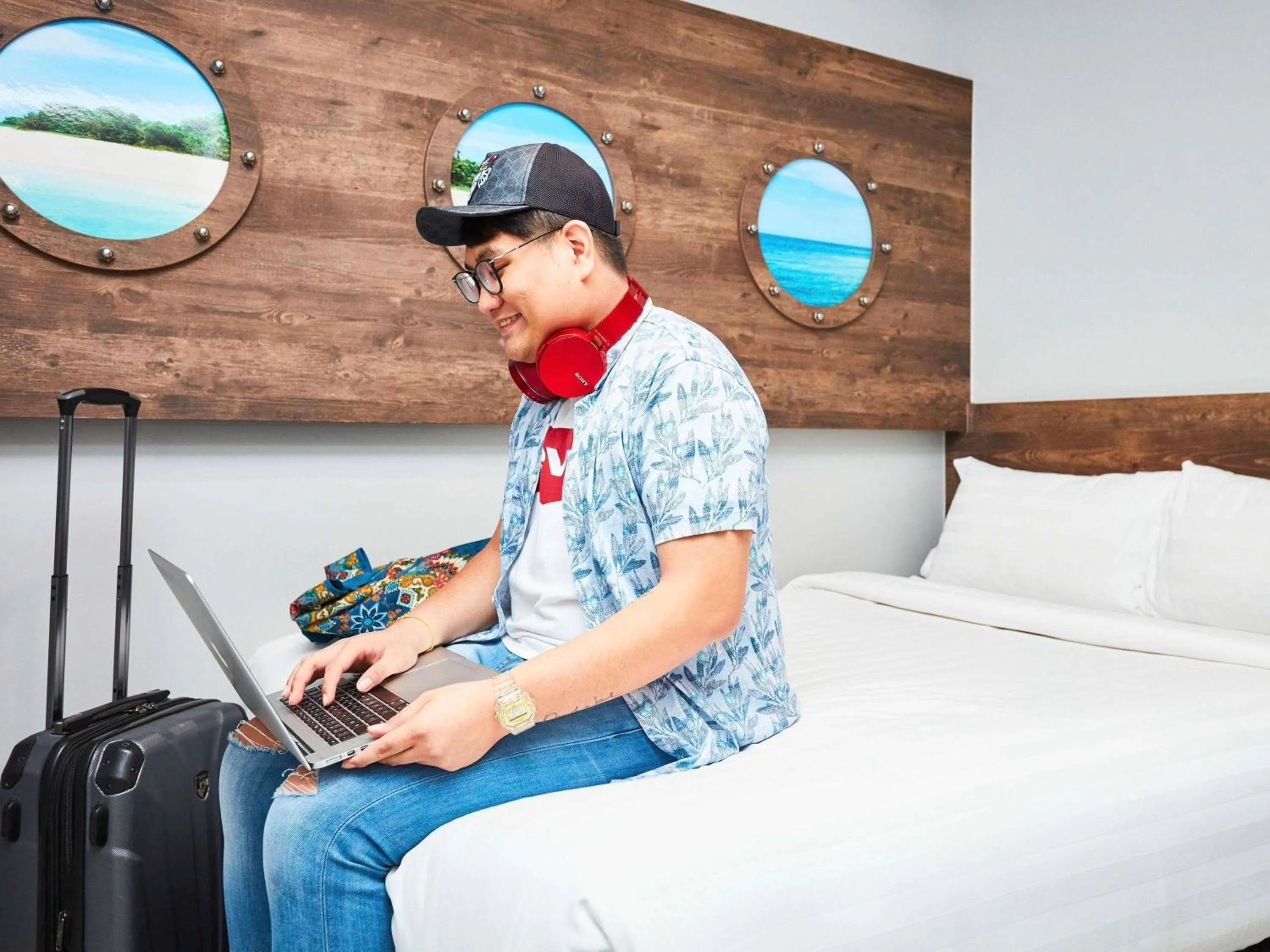 Bedroom in ibis budget Singapore Selegie