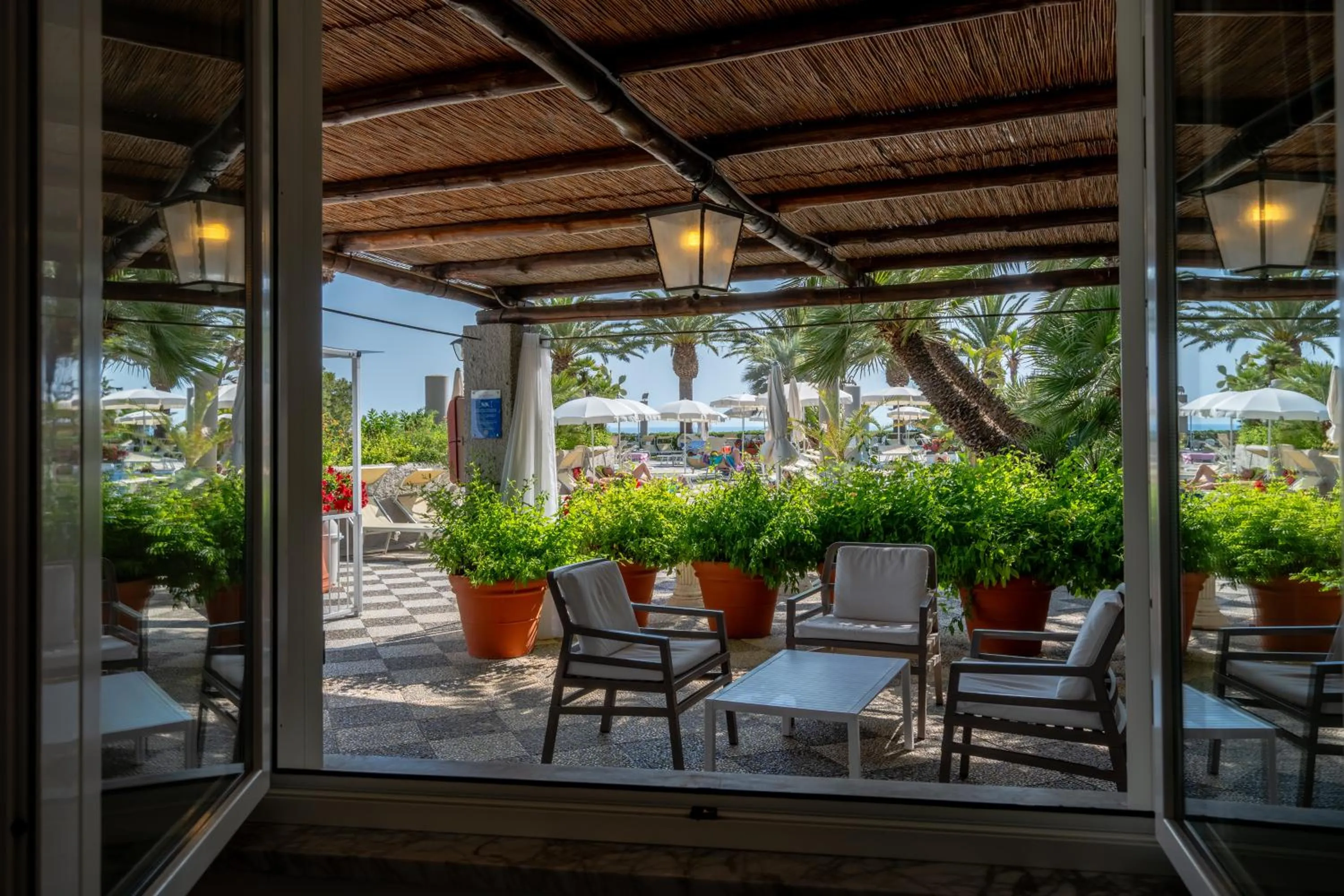 Patio in Borgo Romantica - Resort & Spa