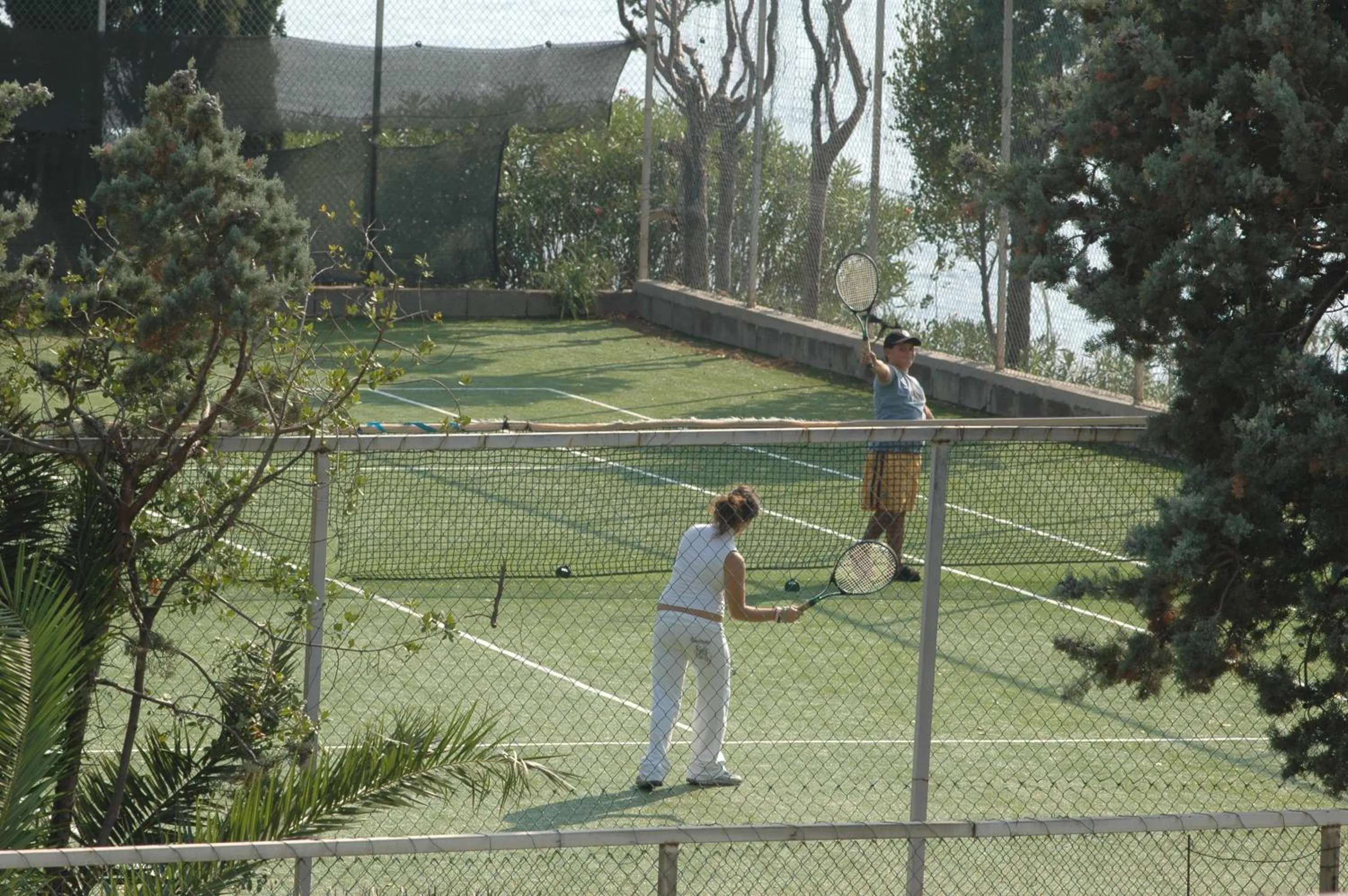 Tennis court in Borgo Romantica - Resort & Spa