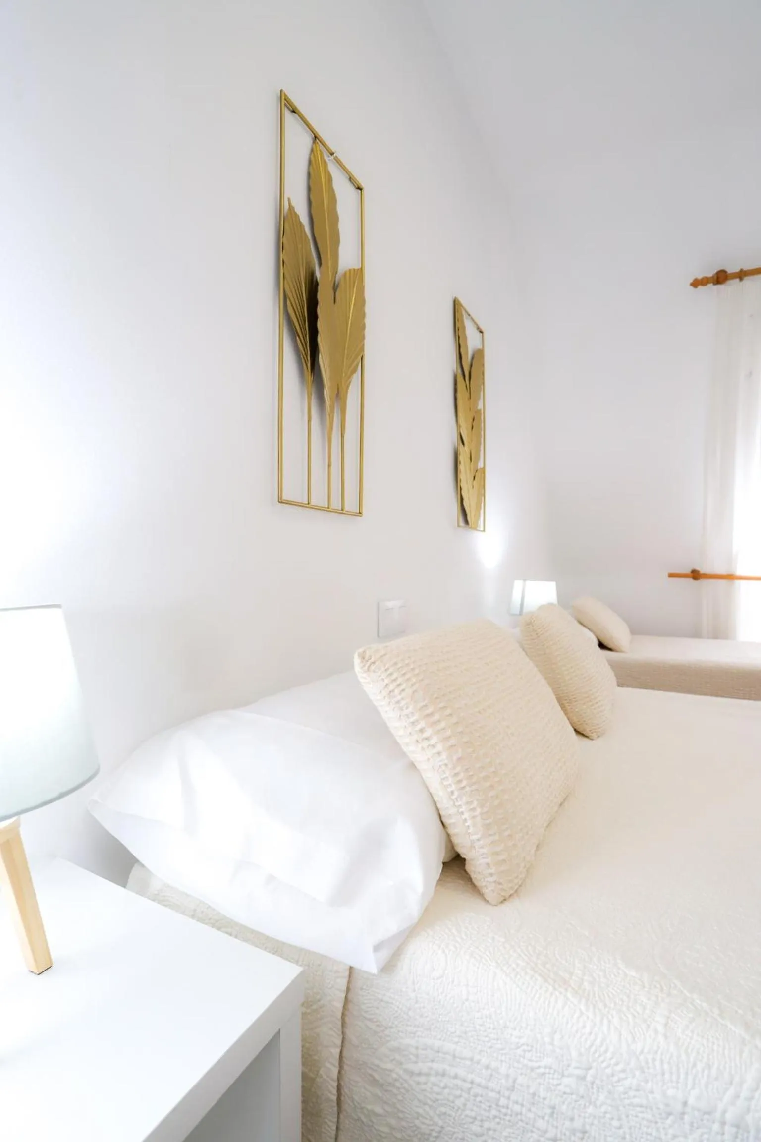 Bed in Pensión As Burgas