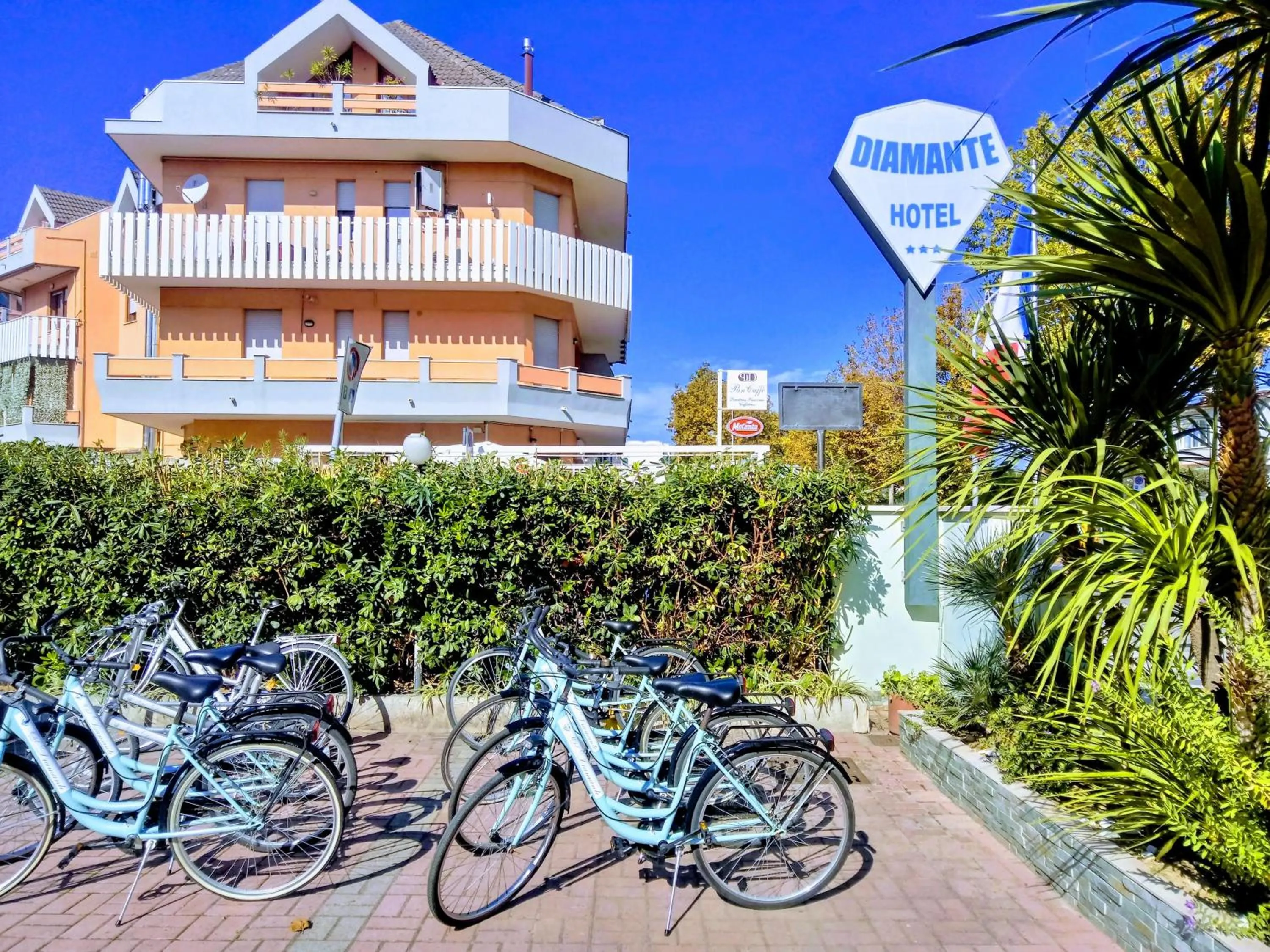 Property building in Hotel Diamante