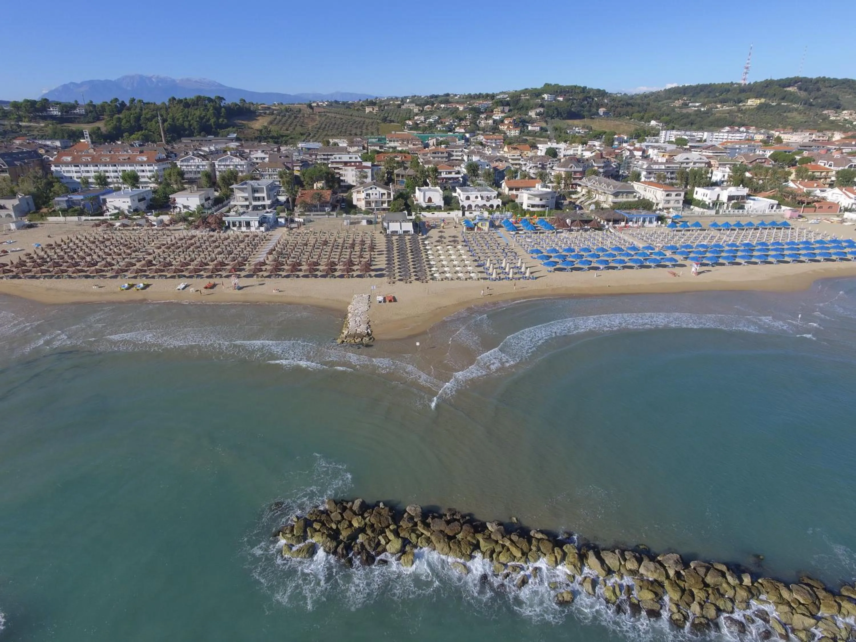 Bird's eye view in Hotel Diamante
