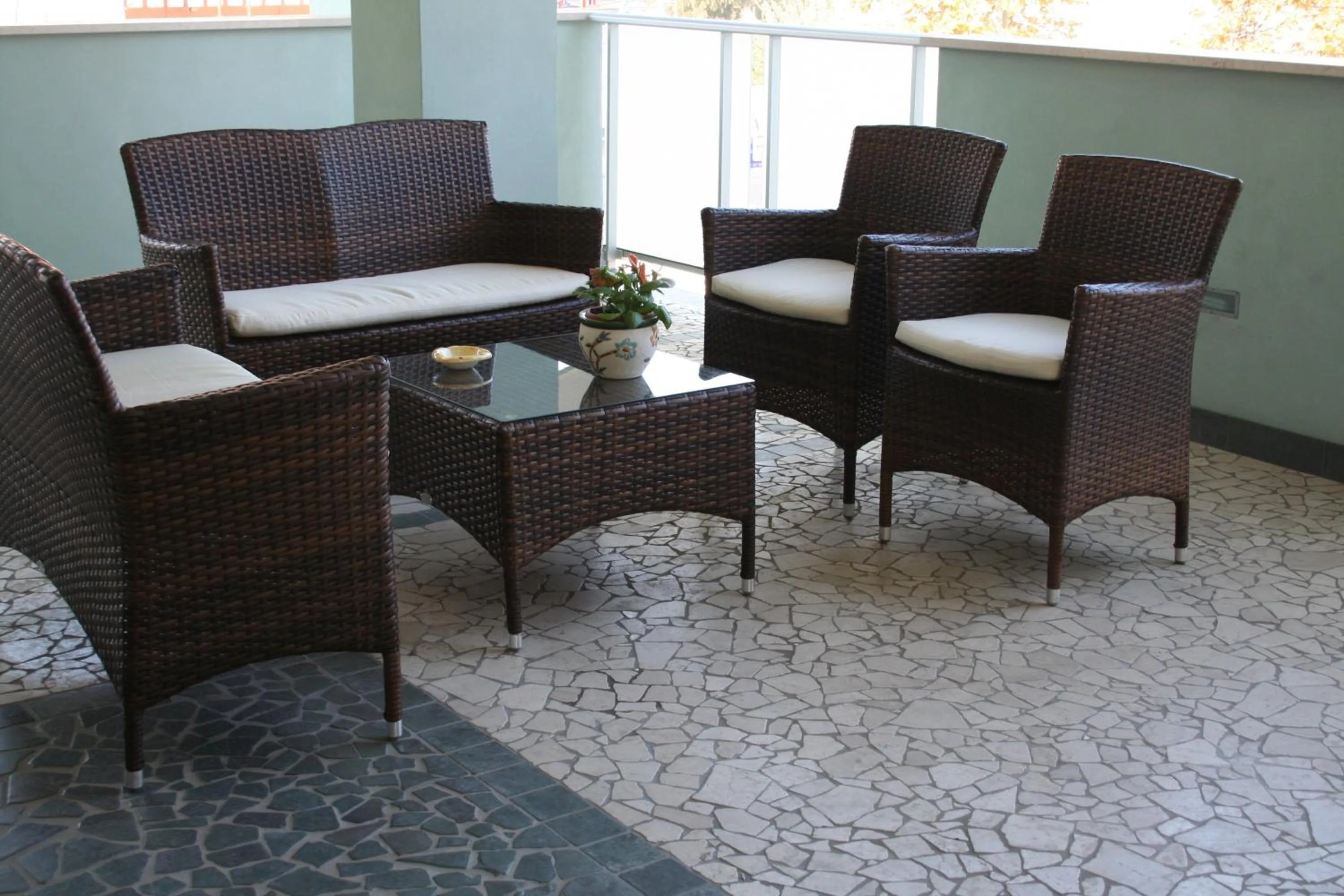 Balcony/Terrace in Hotel Diamante