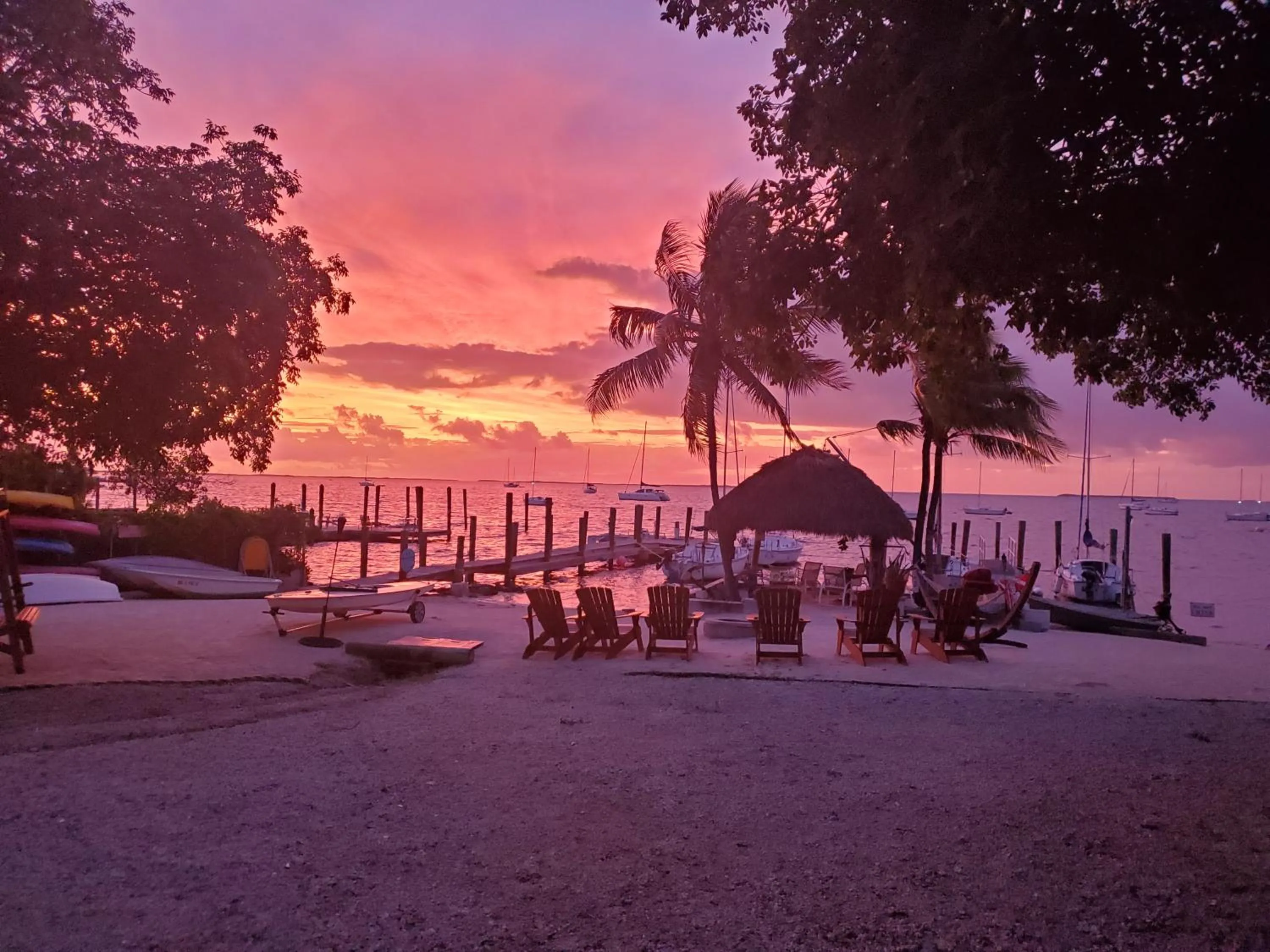 Sunset in Key Largo Cottages