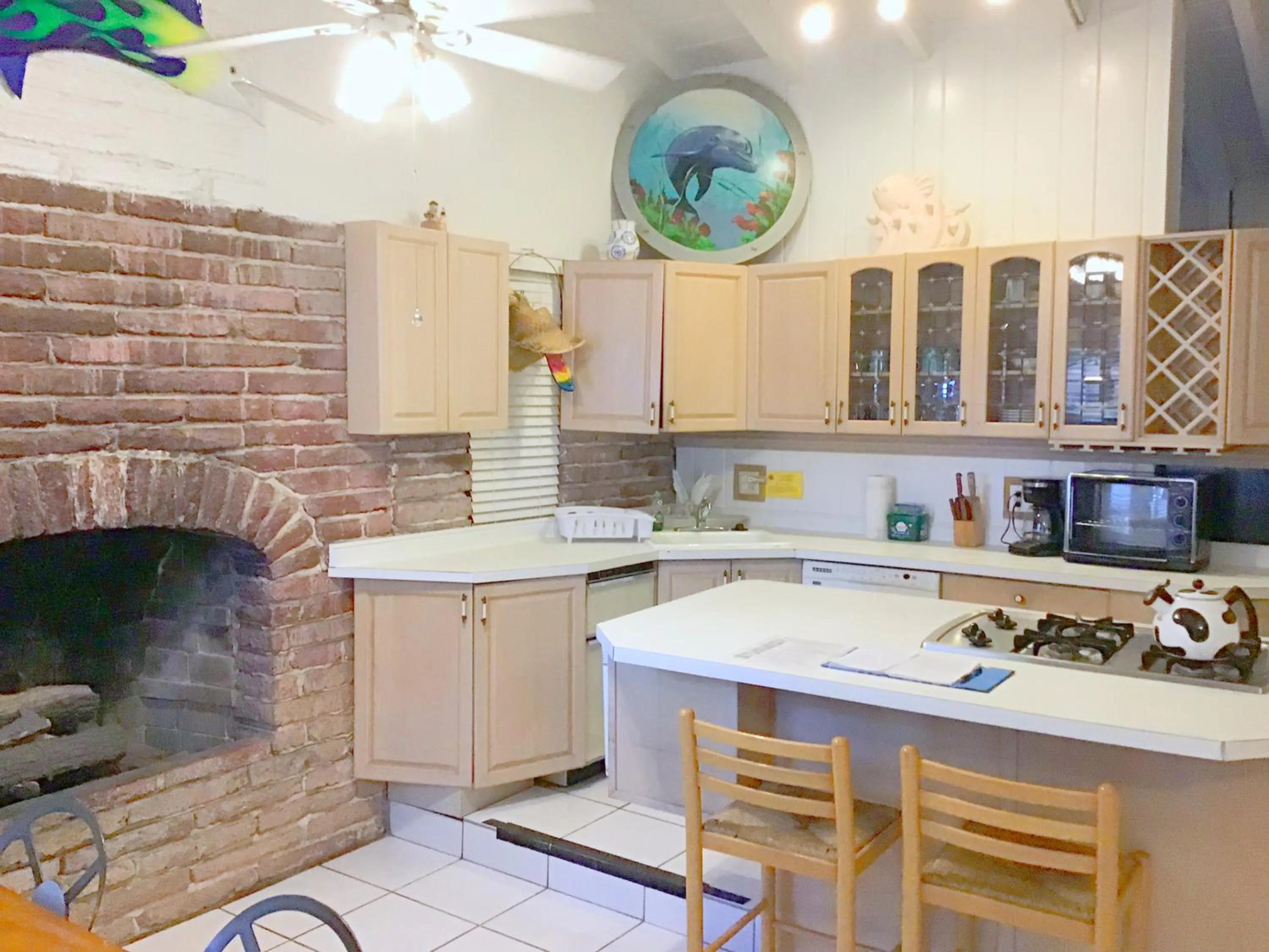 Dining area in Key Largo Cottages