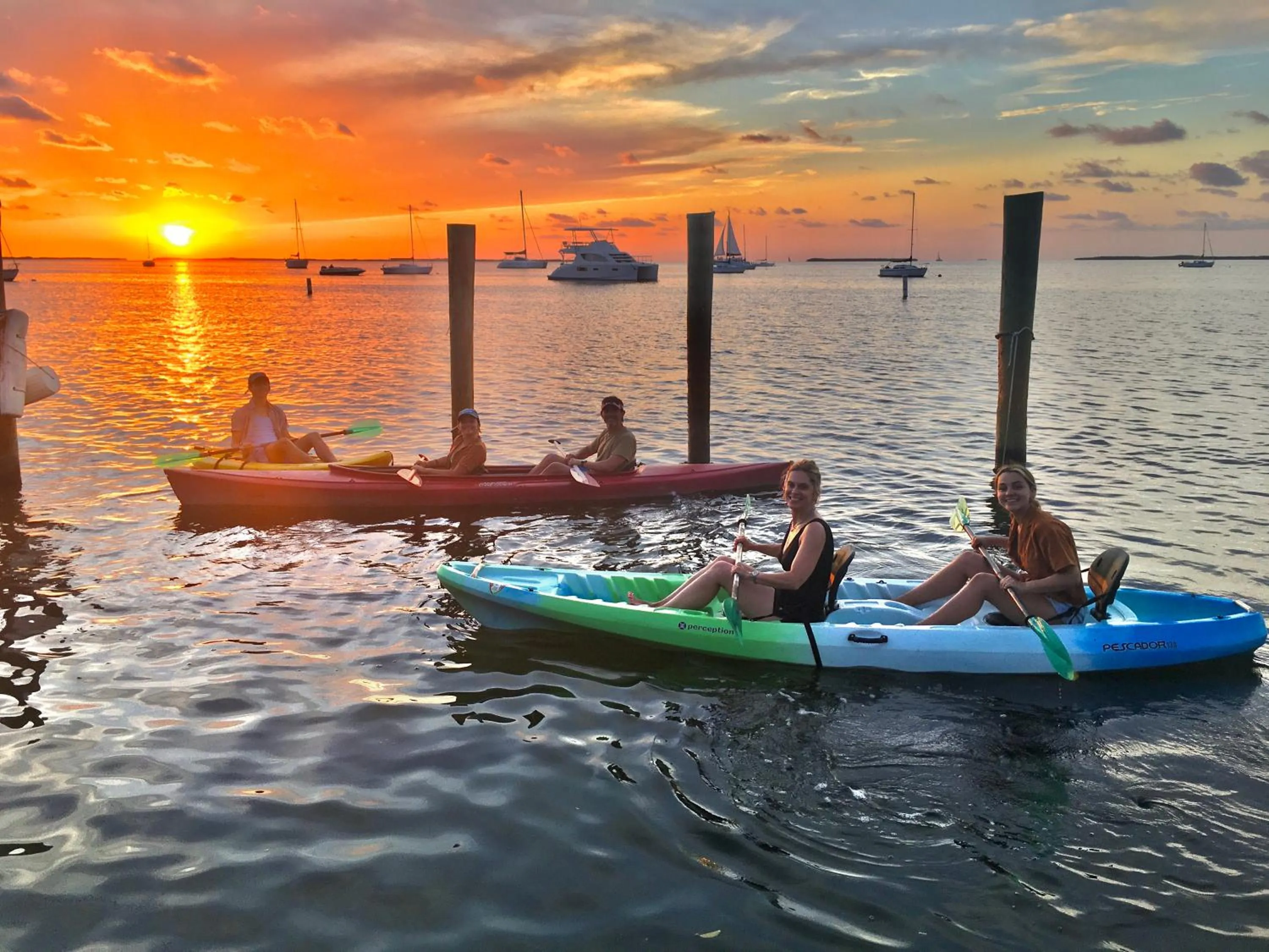 Sunset in Key Largo Cottages