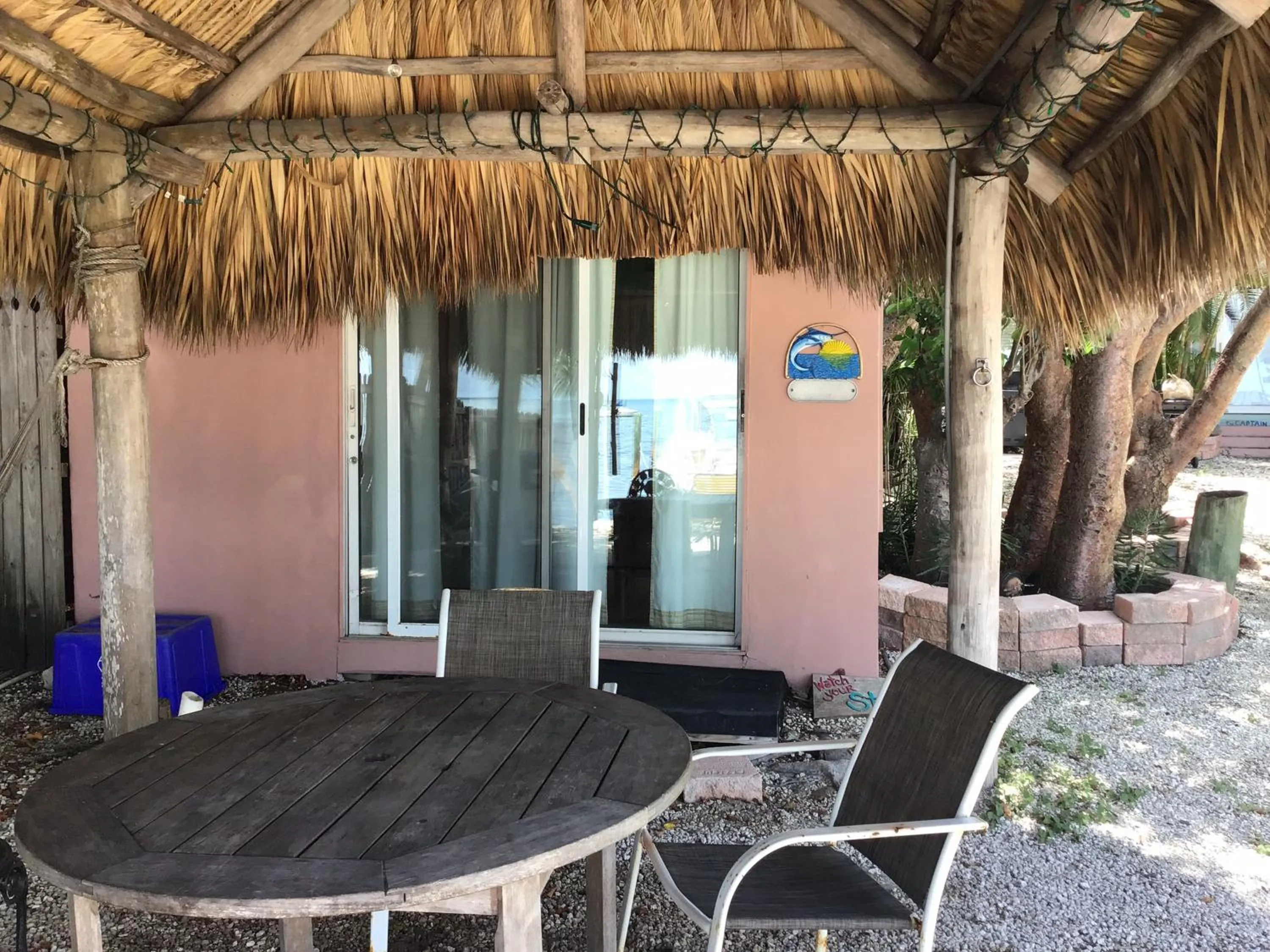 Patio in Key Largo Cottages