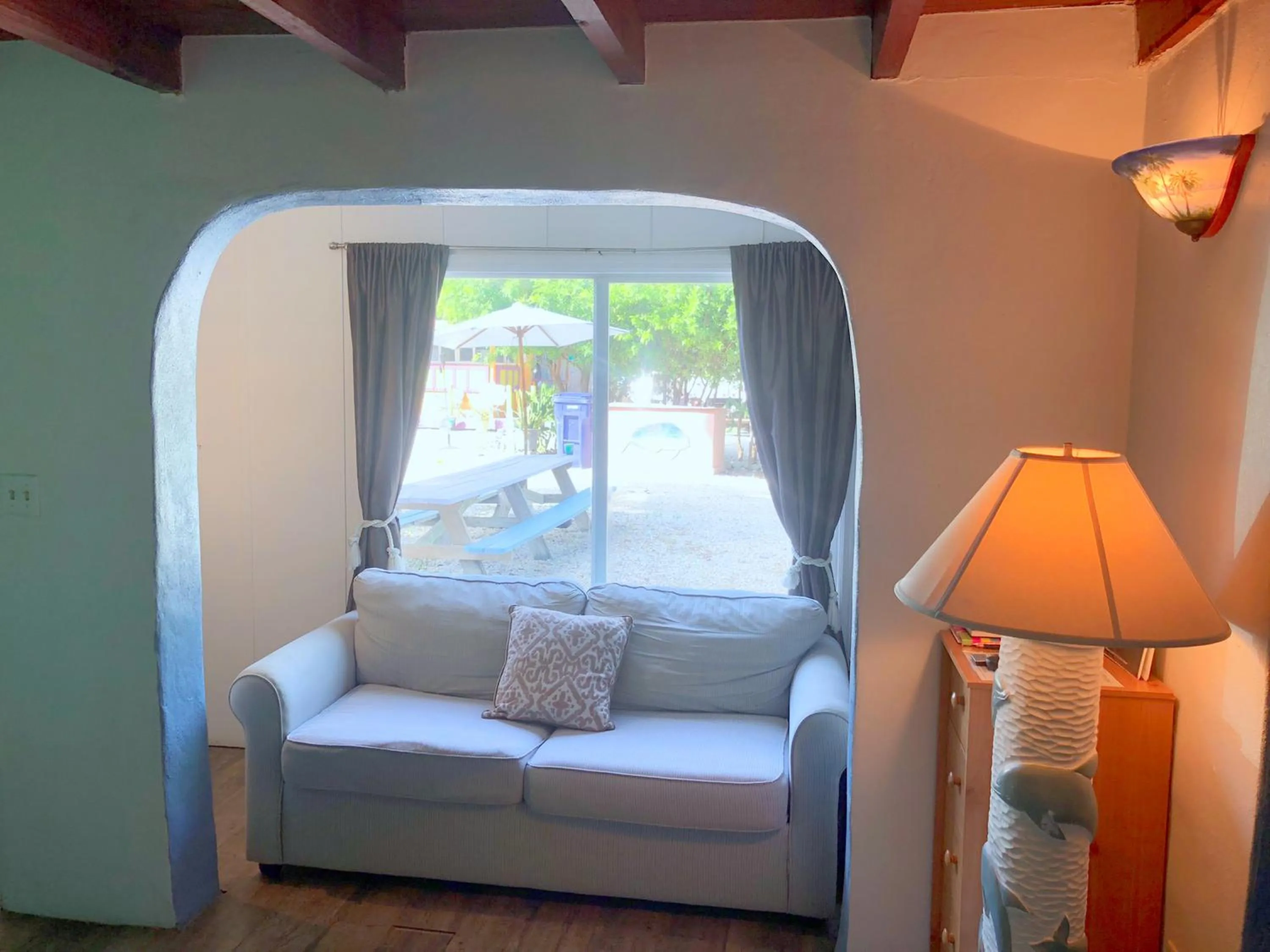 Living room in Key Largo Cottages