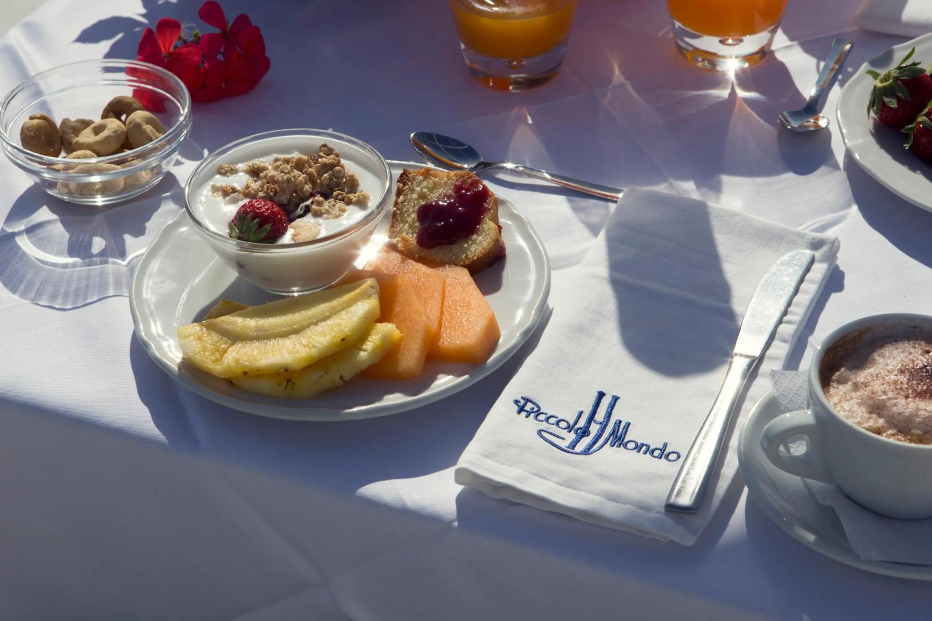 Buffet breakfast in Hotel Piccolo Mondo