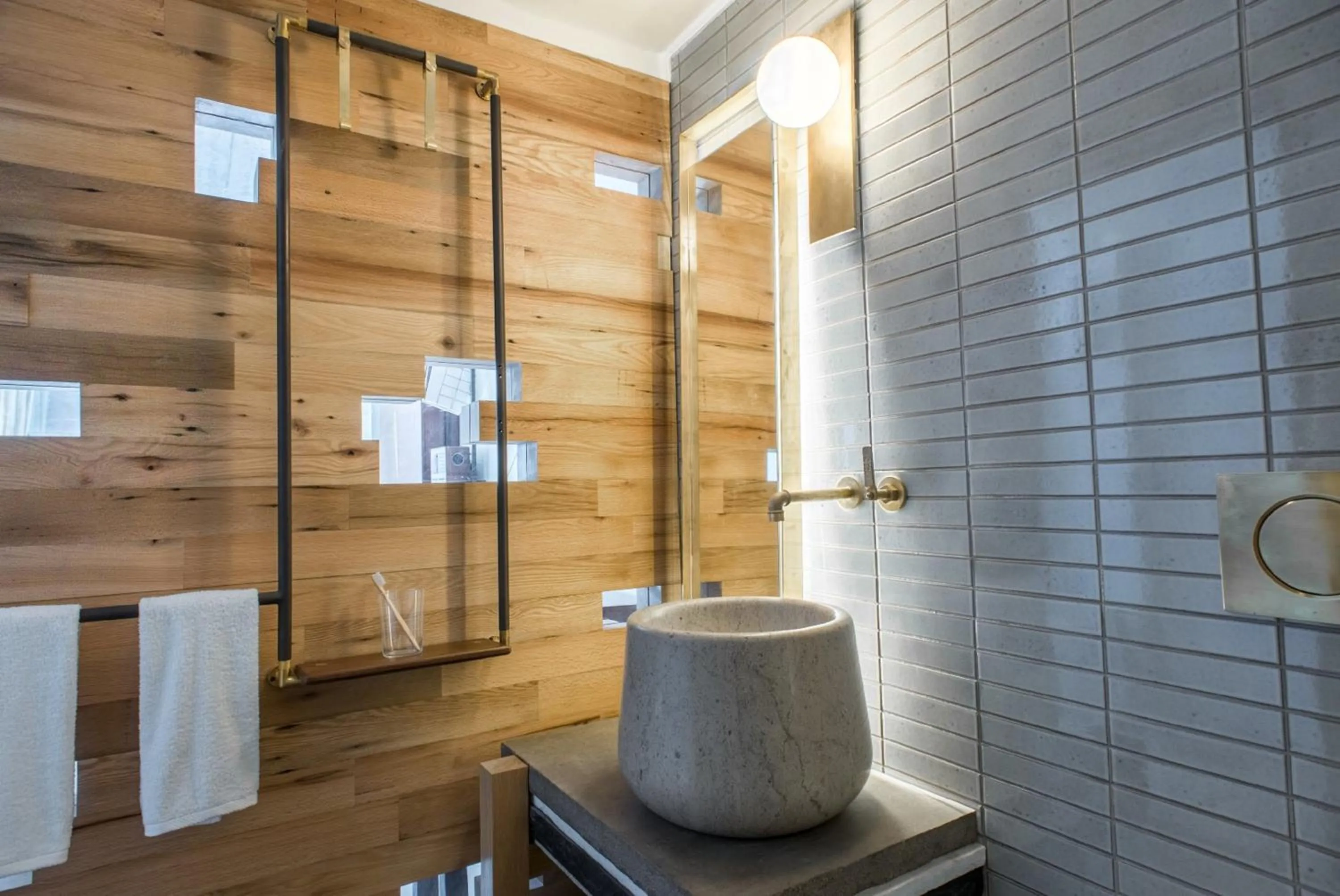 Bathroom in MADE Hotel