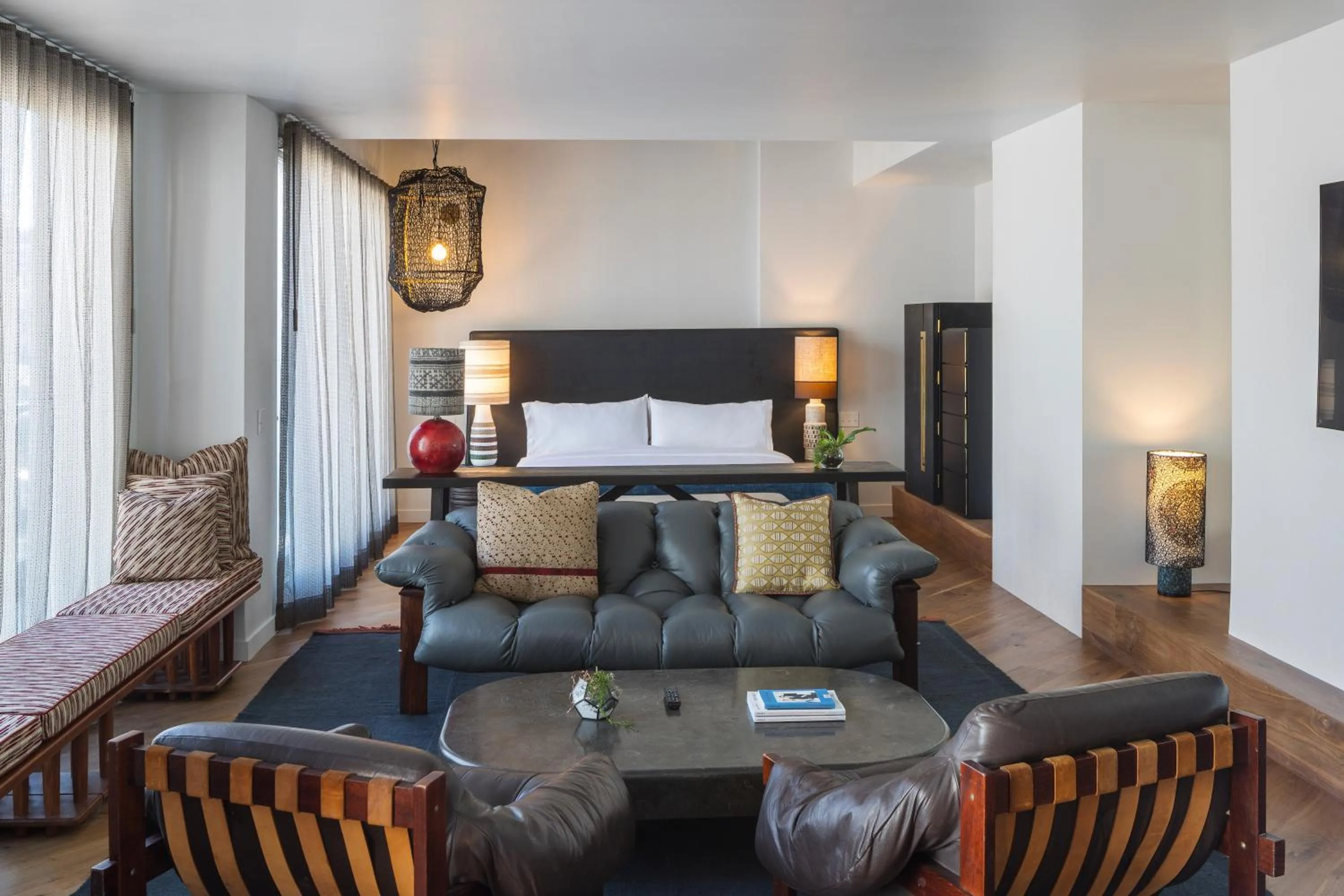 Living room in MADE Hotel