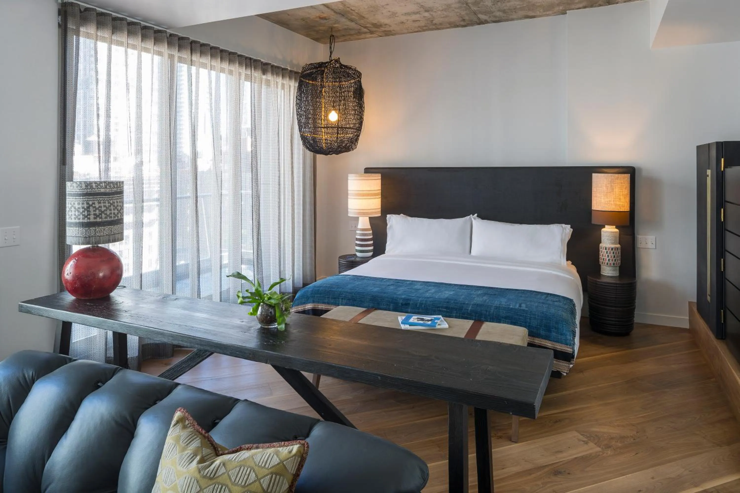 Bedroom, Bed in MADE Hotel