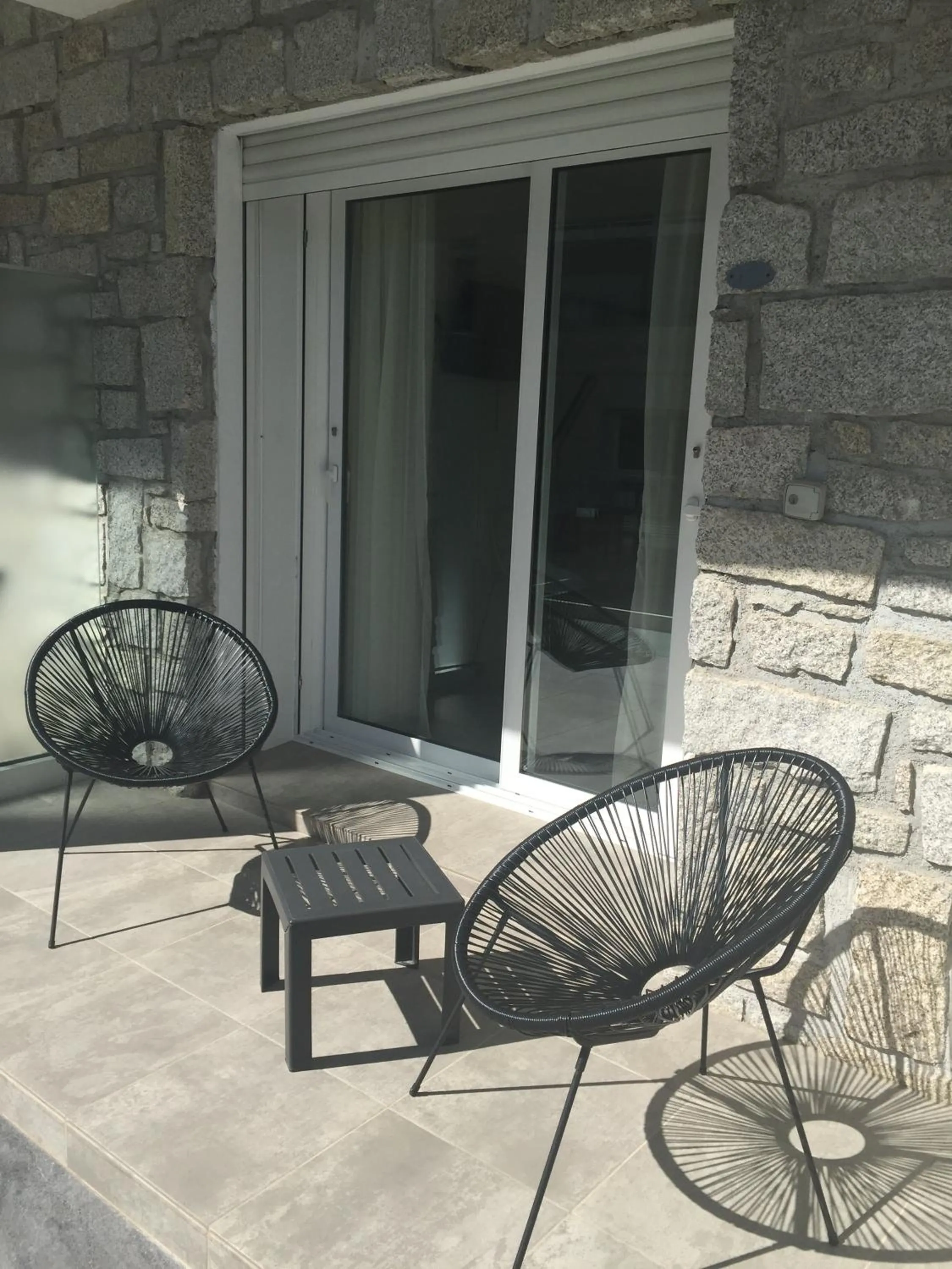 Patio in Hotel Revellata & Spa