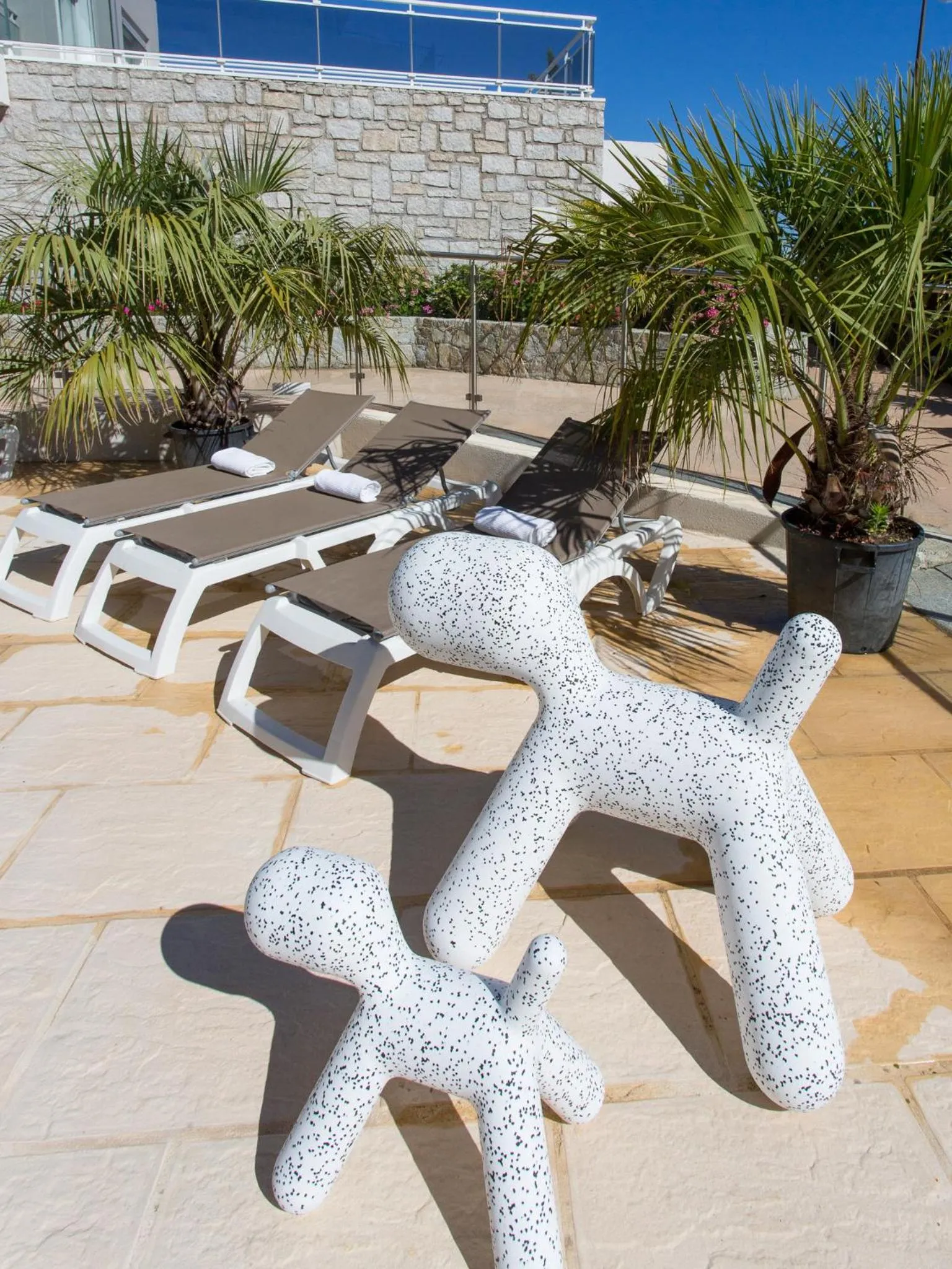 Garden in Hotel Revellata & Spa