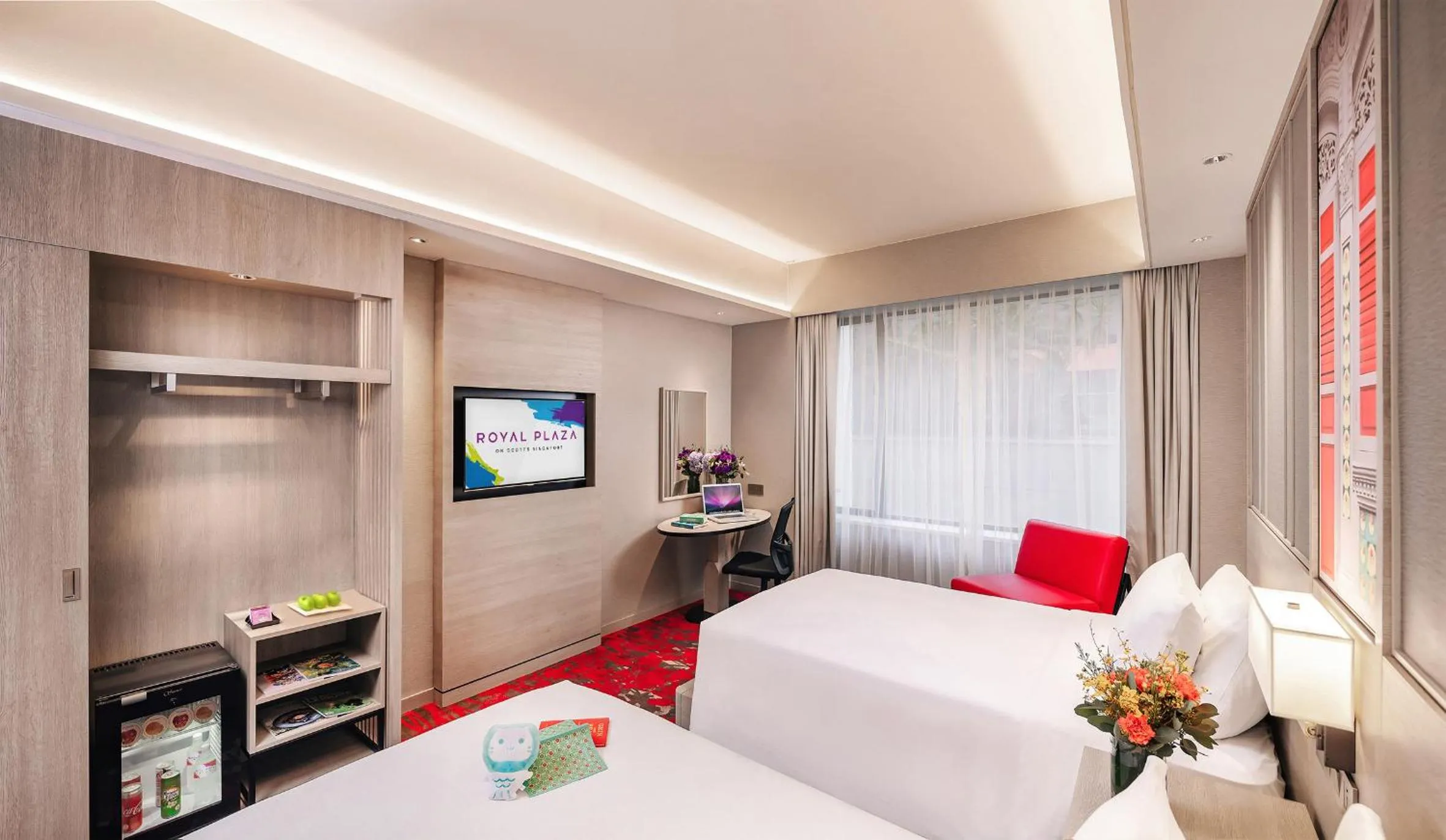 Bed in Royal Plaza on Scotts