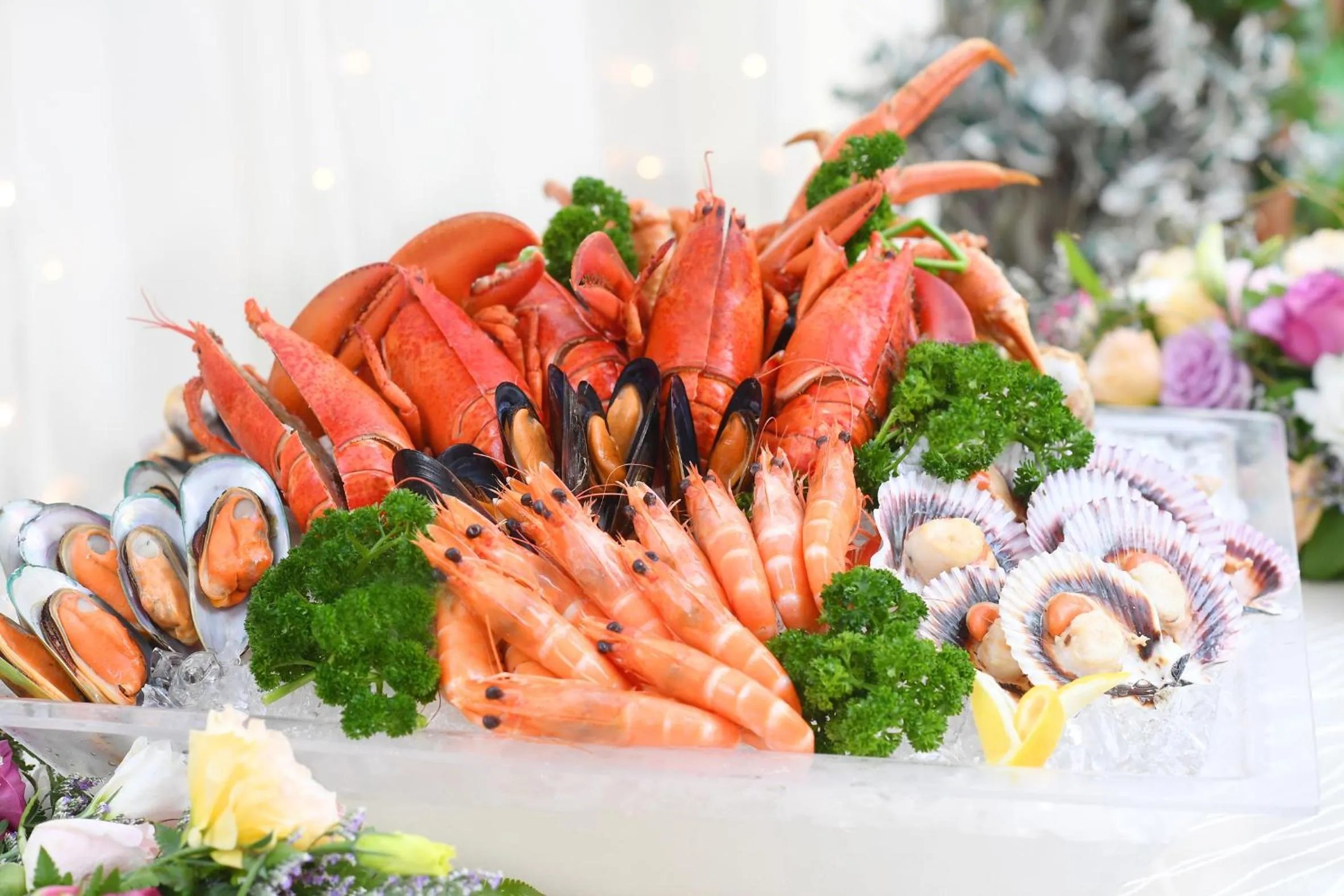 Food close-up in Royal Plaza on Scotts