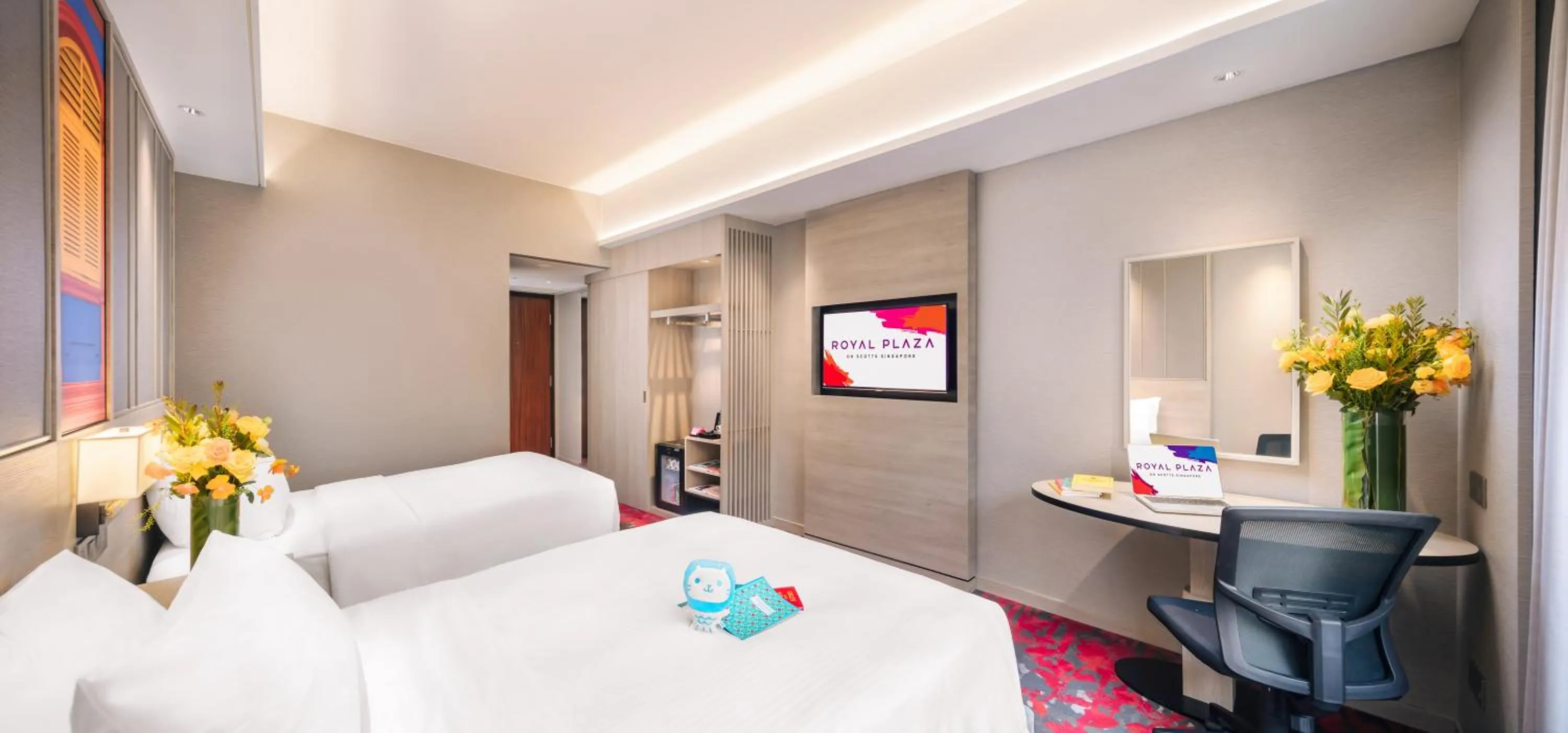 Bed in Royal Plaza on Scotts