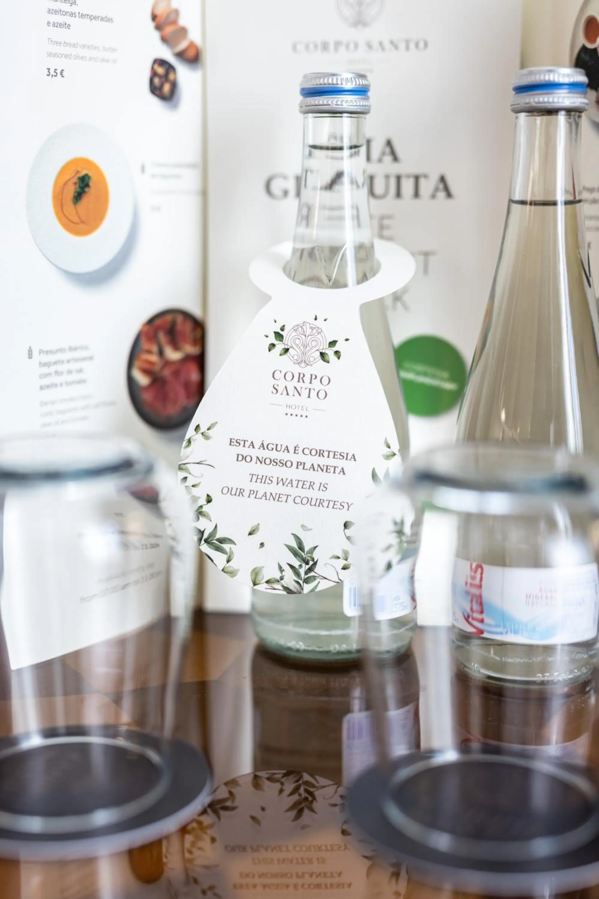 Decorative detail in Corpo Santo Lisbon Historical Hotel