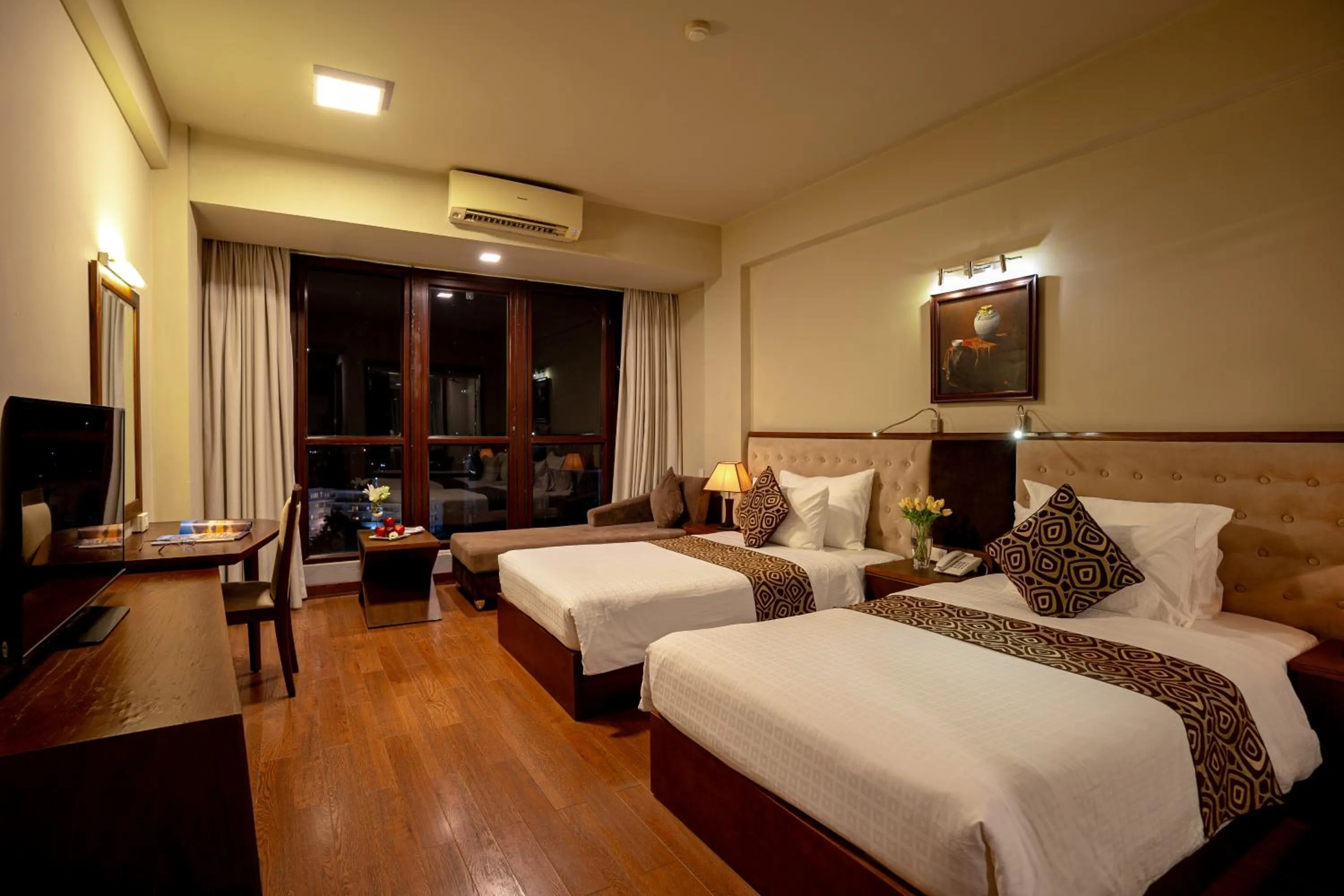 View (from property/room), Bed in Asia Hotel Hue